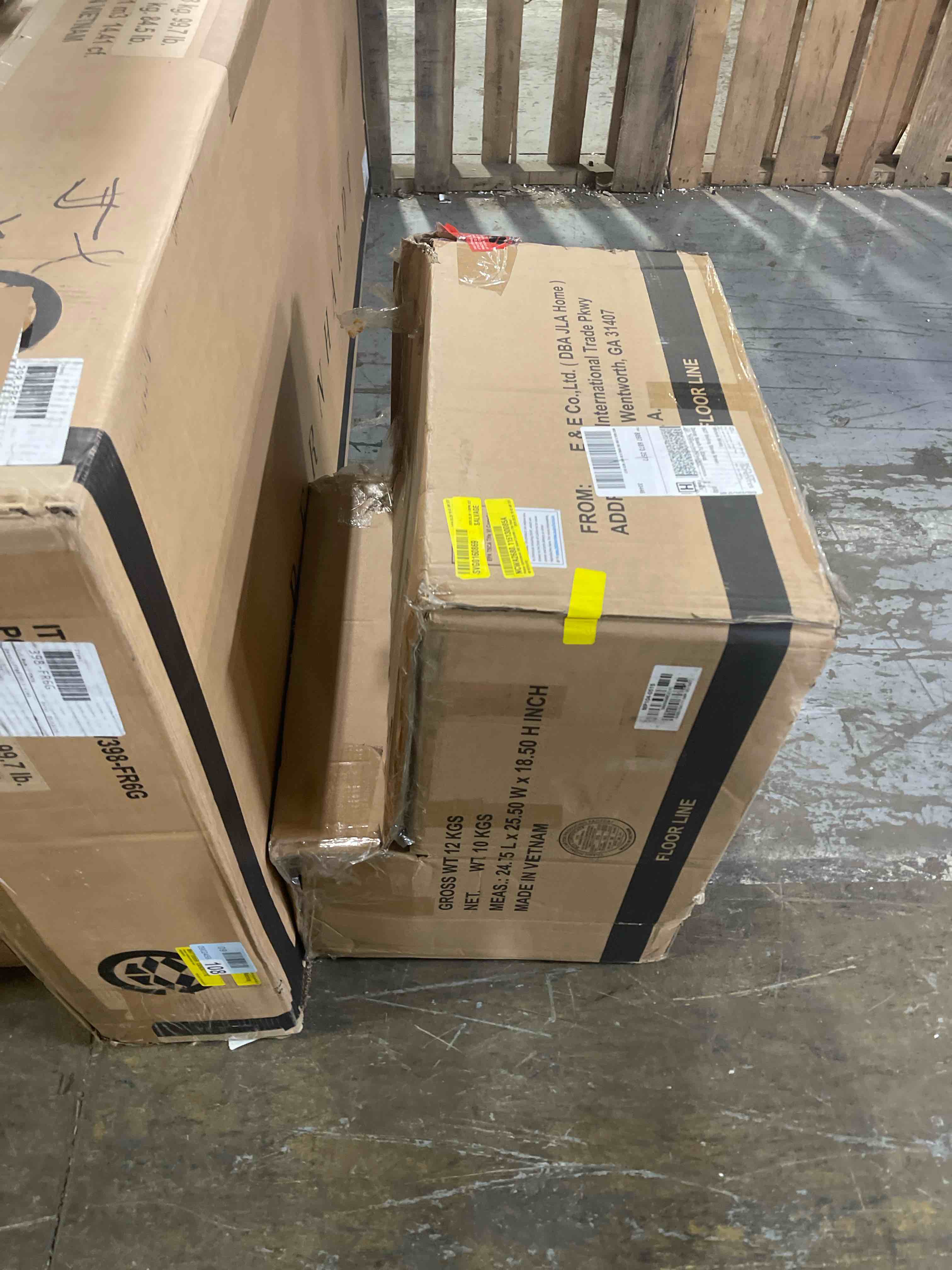 Condition photo showing New/Like New for pearce upholstered 360° swivel counter / bar stool