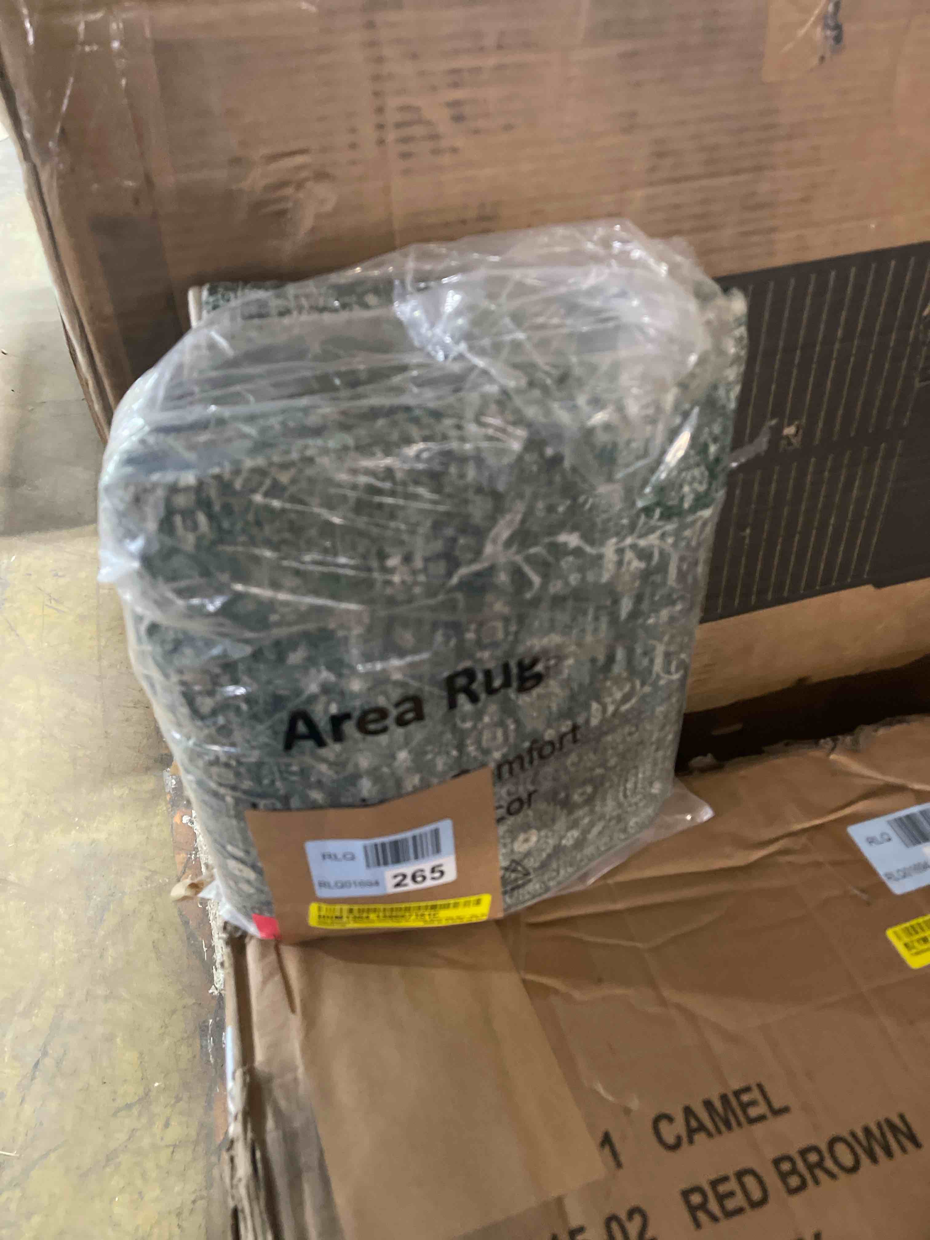 Condition photo showing New/Like New for Kitty Machine Washable Oriental Area Rug With Non-Slip Backing