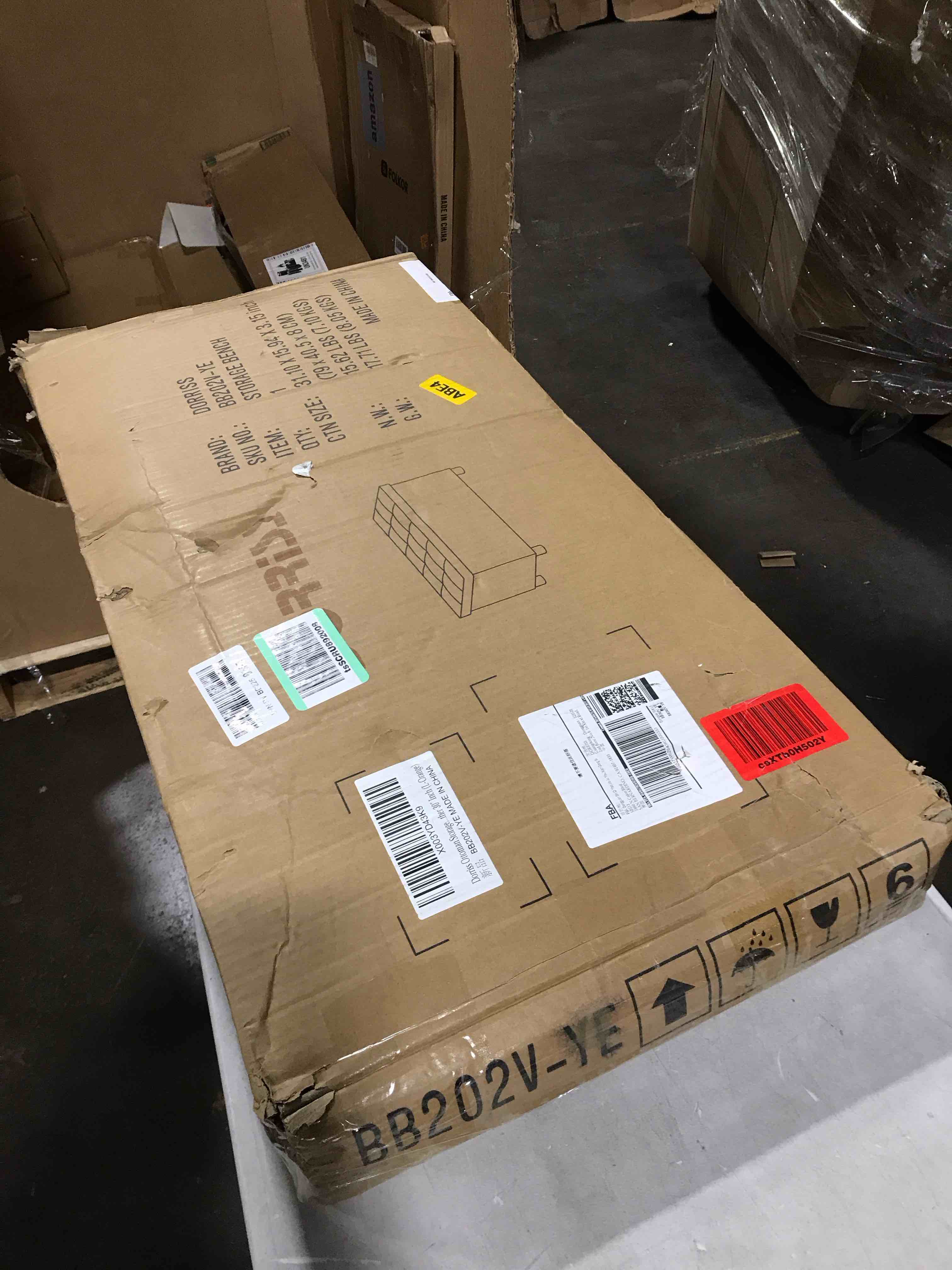 Dorris’s ottoman storage