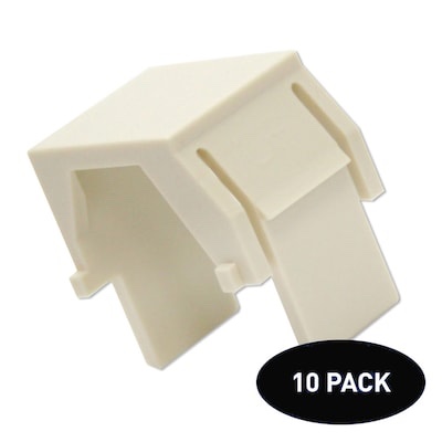 On-Q/Legrand On-Q Light Almond Plastic Indoor Wall Plate (10-pc) 4 pack