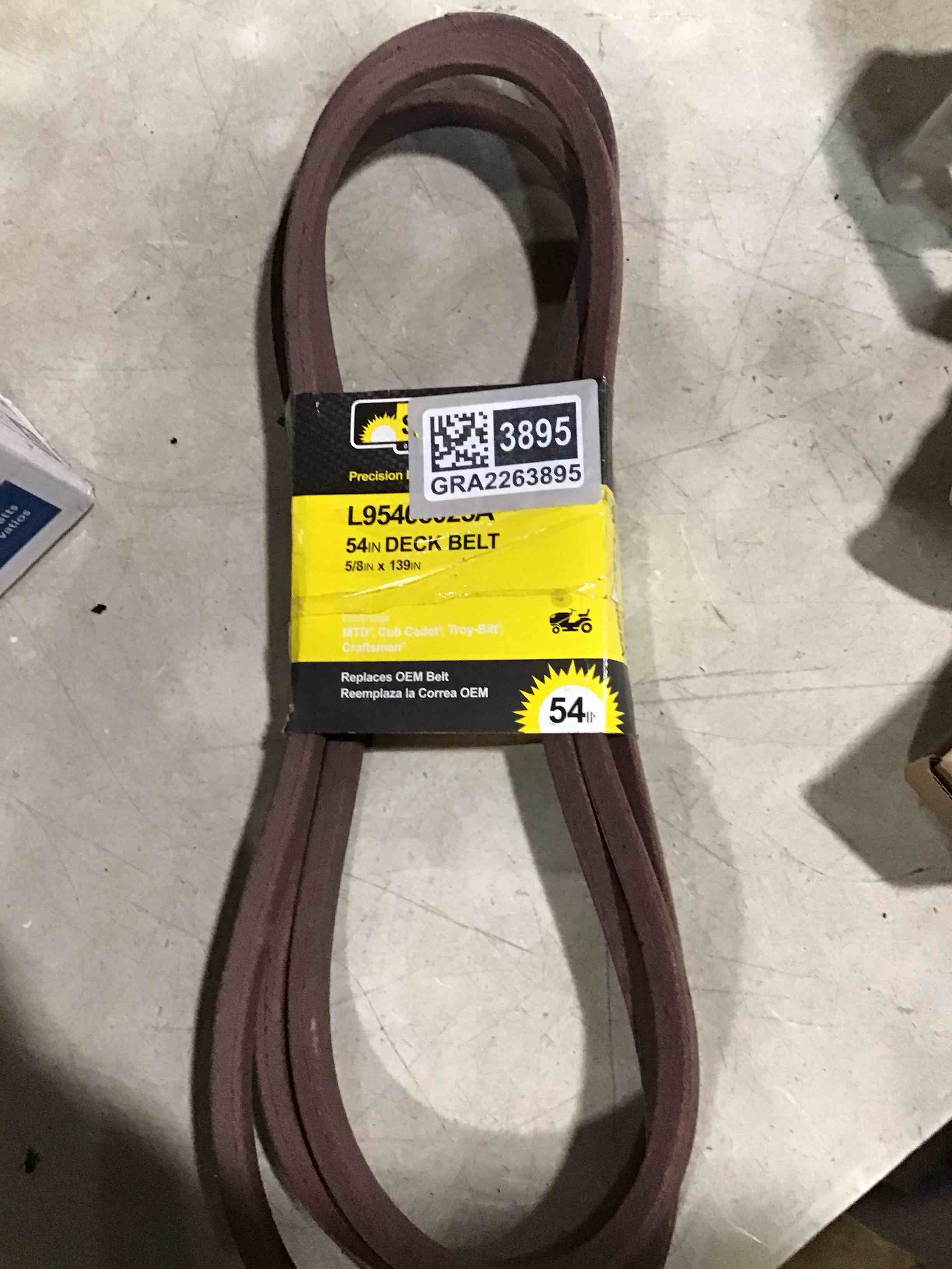 deck beltb