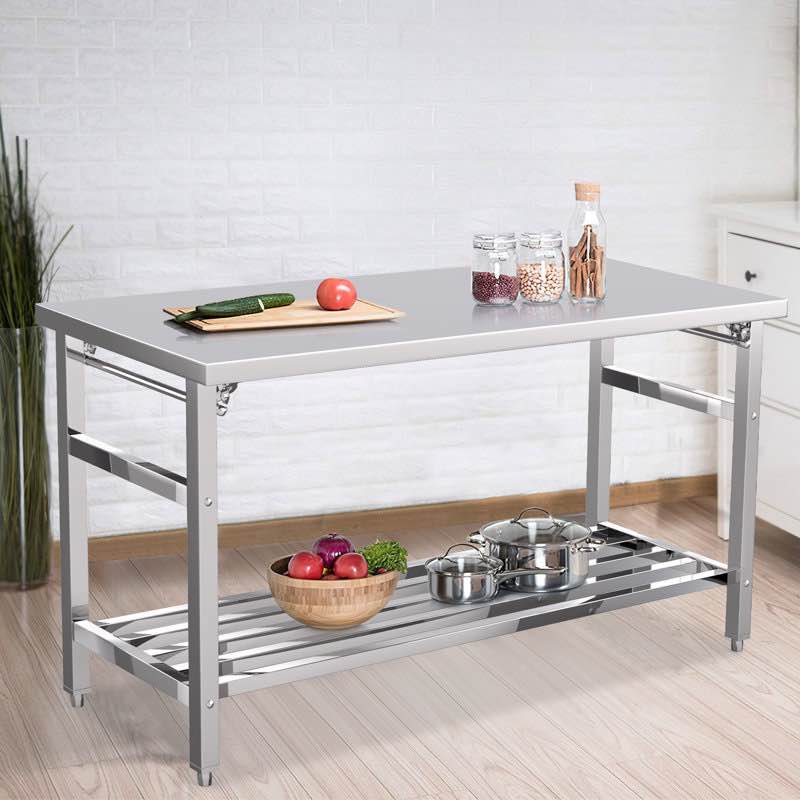 24" W x 47" L Stainless Steel Work Tables