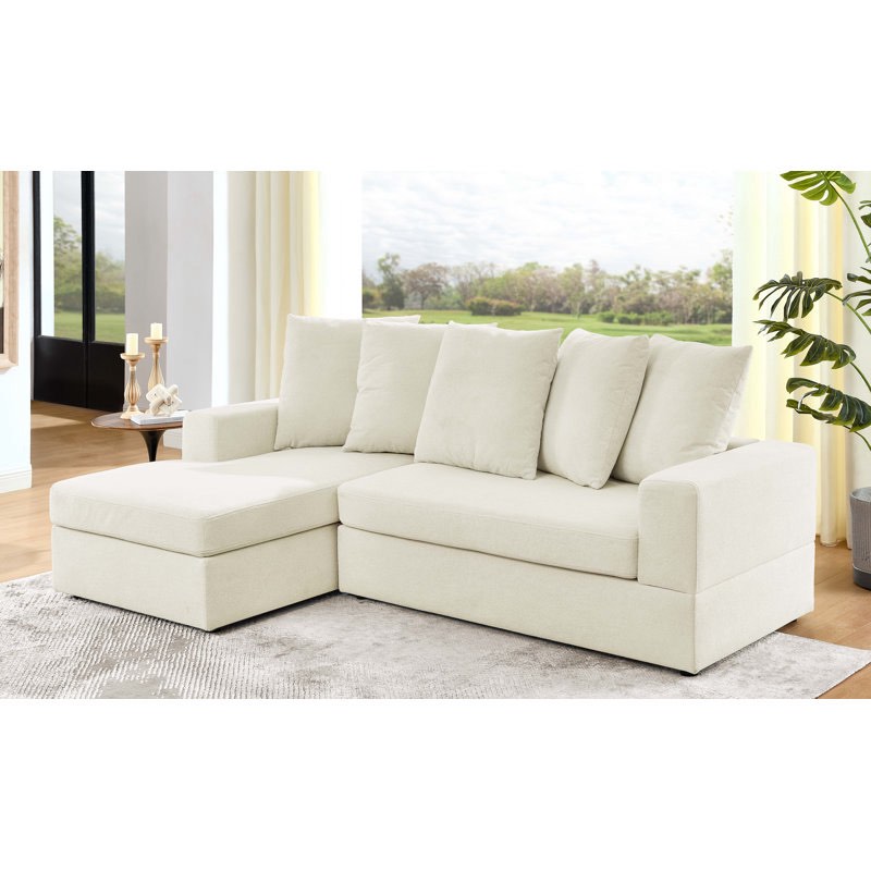 91.5 Width Sofa & Chaise Sectional