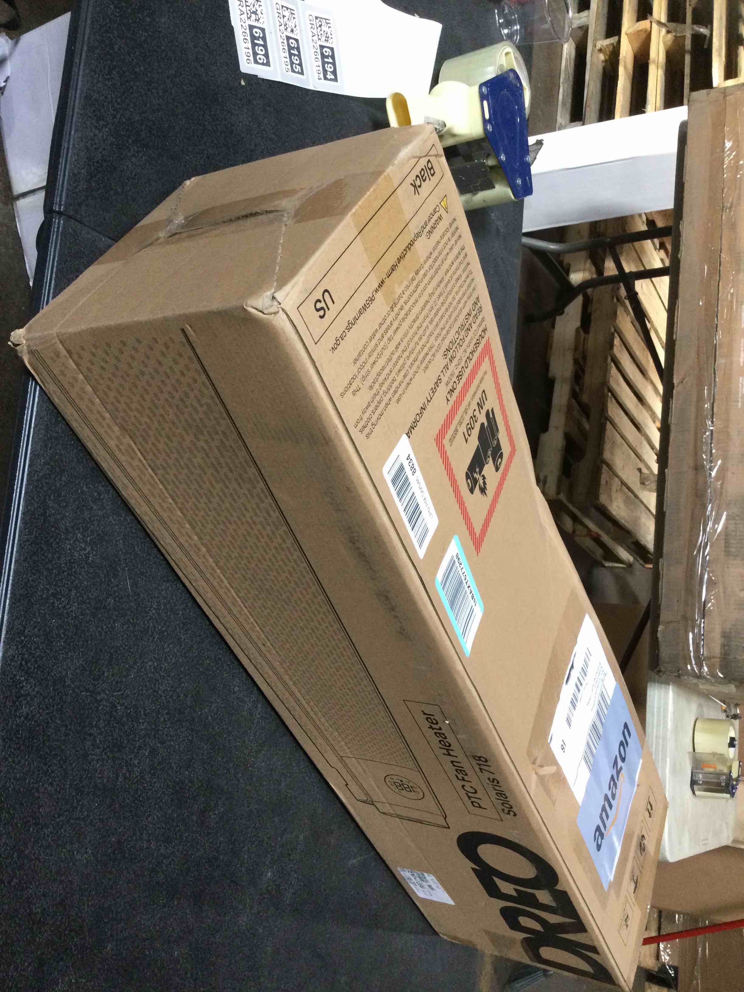 Dreo Space Heater Large Room, 30" Electric Heaters with Remote, 120° Oscillation, Adjustable Thermostat, 5 Heat & 3 Fan levels, 8 Safety Protections, 25dB Quiet, 1-12H Timer, Heater for Office, Black