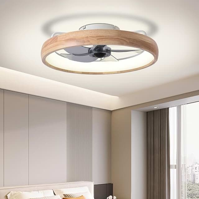 Daisi 20" Dimmable LED Ceiling Fan with Light Kit and Remote Control Included