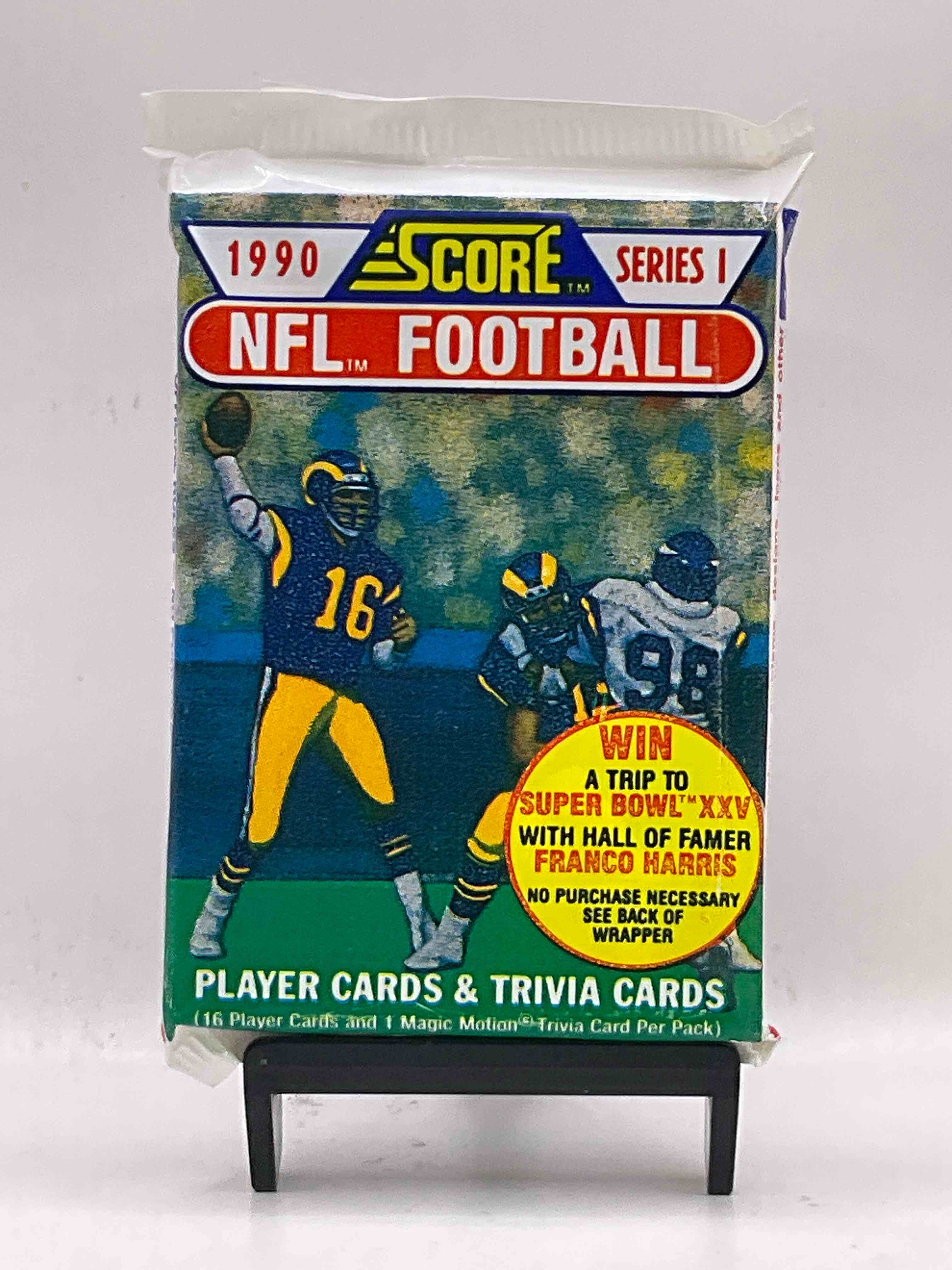 Emmitt Smith Rookie Year! 1990 Score Football Unopened Collectible Sports Card Packs! Direct From Original Box! Look For Valuable Emmitt Smith Rookie Cards!