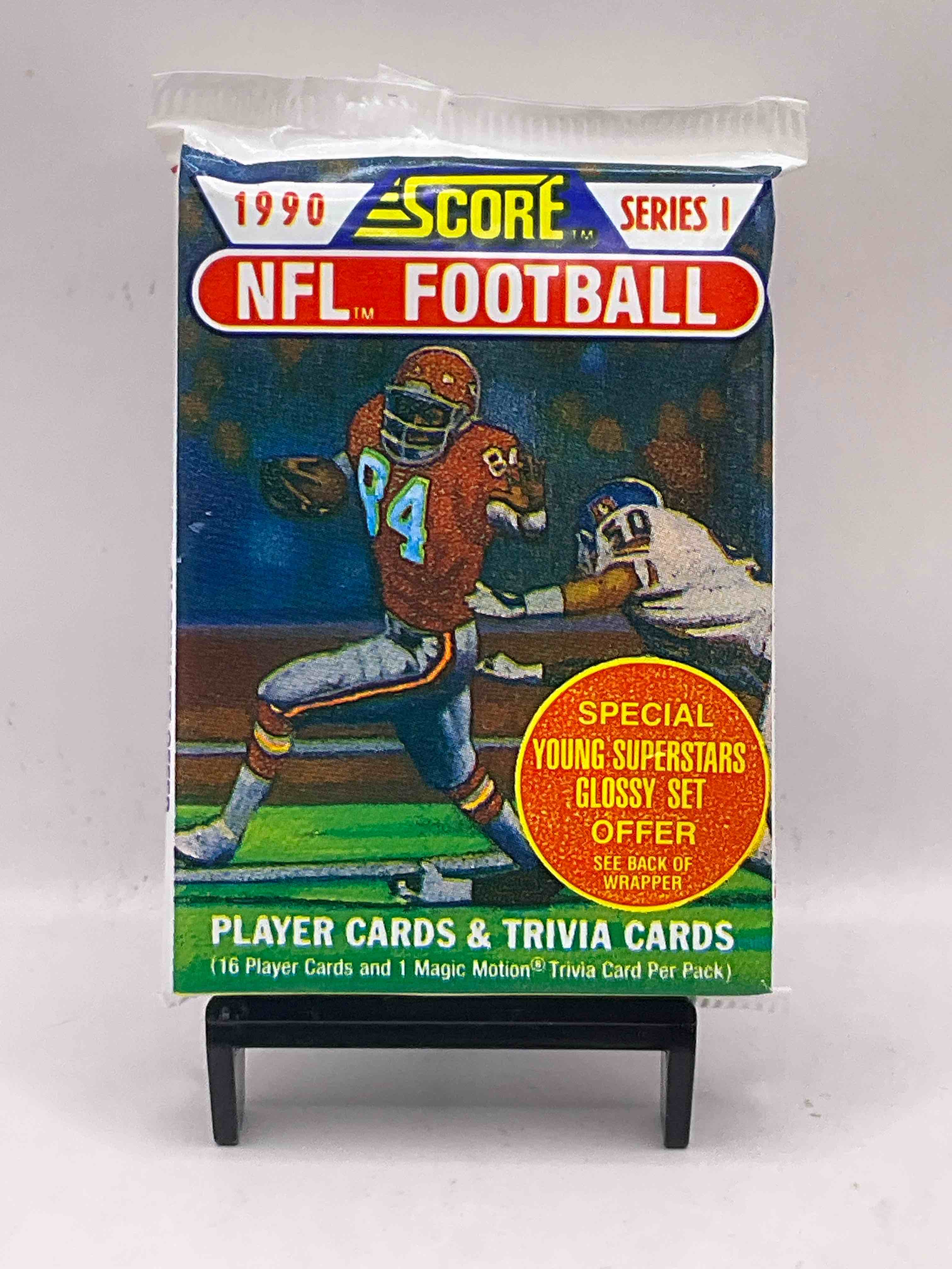 Emmitt Smith Rookie Year! 1990 Score Football Unopened Collectible Sports Card Packs! Direct From Original Box! Look For Valuable Emmitt Smith Rookie Cards!