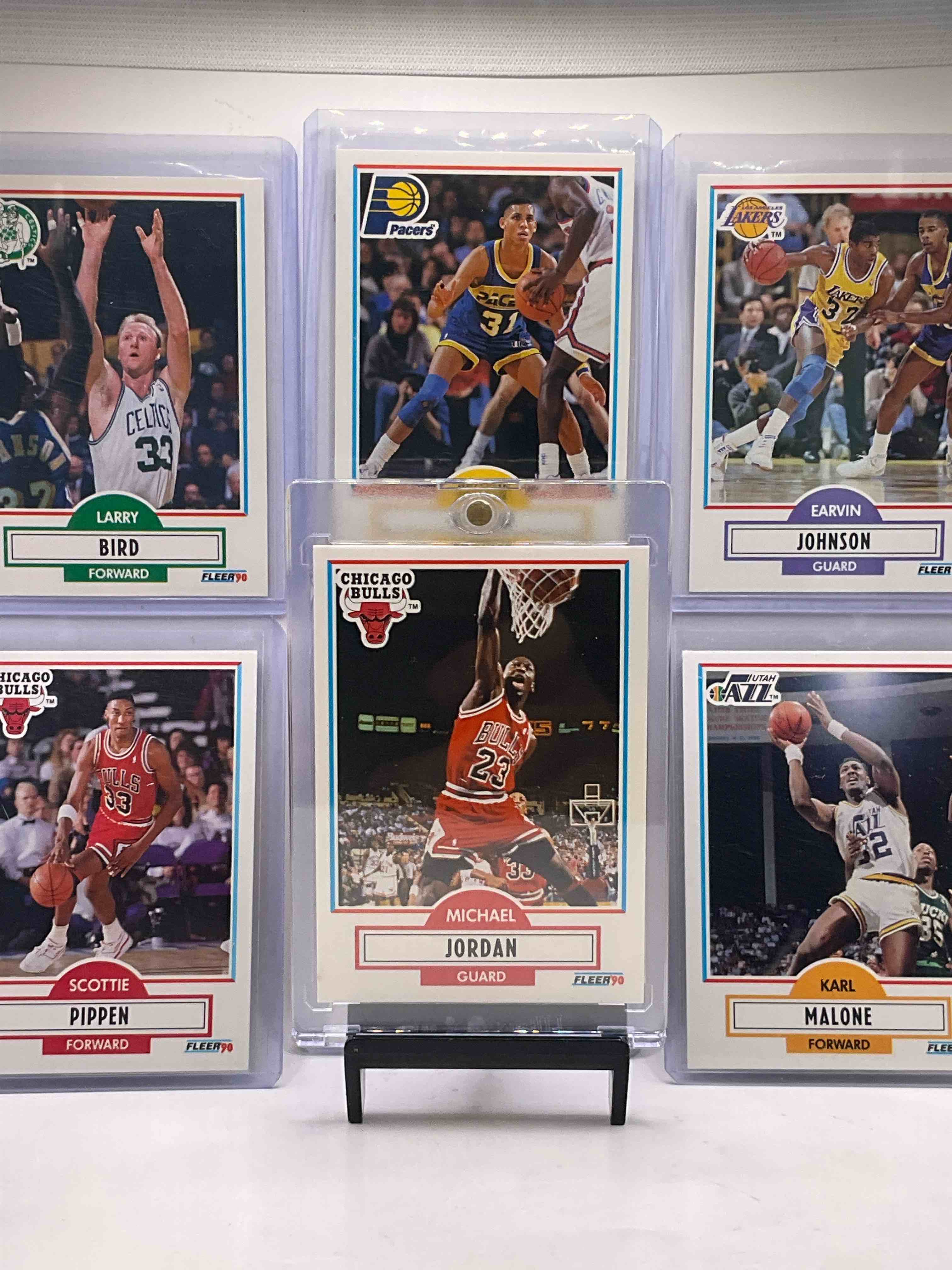 Retro Rambunctiousness! 1990 Fleer Basketball! 1990 Fleer Card Combo! The BEST Cards From The Year! Michael Jordan, Larry Bird, Scottie Pippen, Magic Johnson, Reggie Miller & So Many More! 50 Card Lot! All Stars, Hall Of Famers, Champions & More, The Perfect Mix Of Miscellaneous ‘90 Fleer Variety!