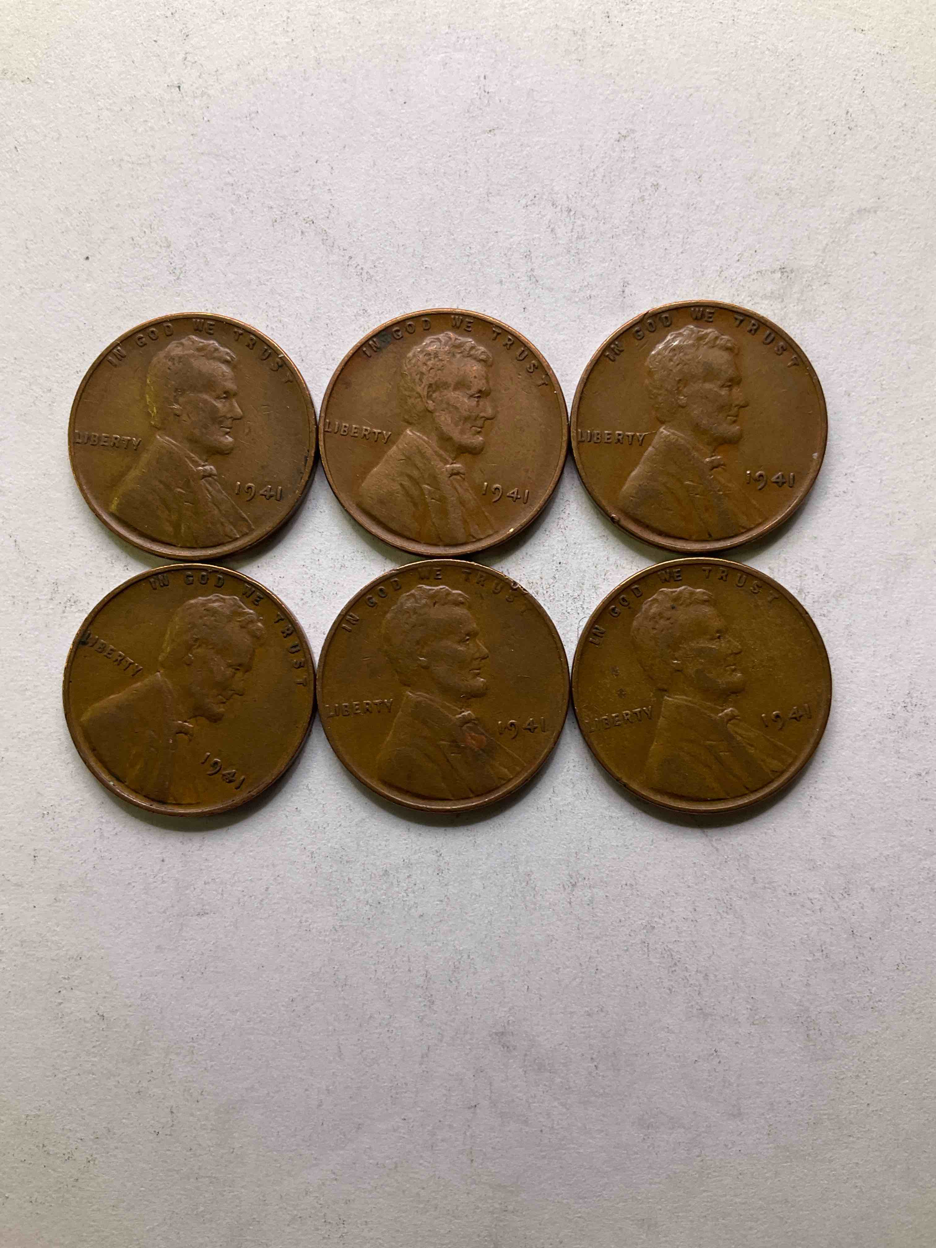 1941 WWII History! Check Out These Incredible Lincoln Pennies From The Year That Will Live In Infamy... 1941 When On Dec 7 Pearl Harbor Was Bombed & America Entered World War 2! Nearly Impossible To Collect & Incredible Pieces Of History!