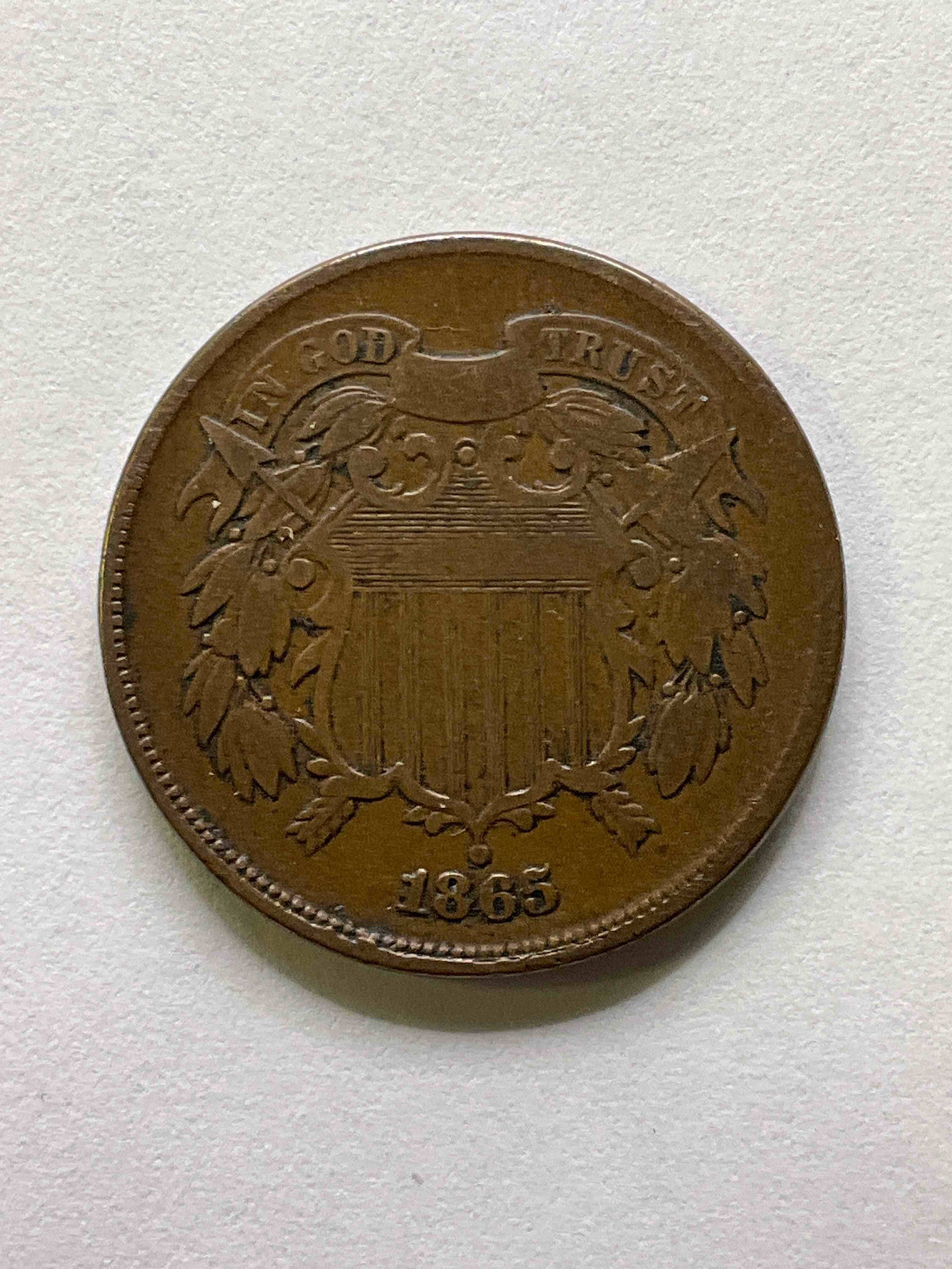 1865 Civil War Coin! Unbelievably Rare Coin In Excellent Condition! An Excellent Two Cent Piece From 1865 In Great, Circulated Condition With Stunning Details. 1865 Was The Last Year Of The Civil War & The Year Abraham Lincoln Was Assassinated. Just Think Of The Stories This Coin Could Tell. Invest In An Incredible Piece Of Rare History! Rarely Ever Seen In This Awesome Condition!