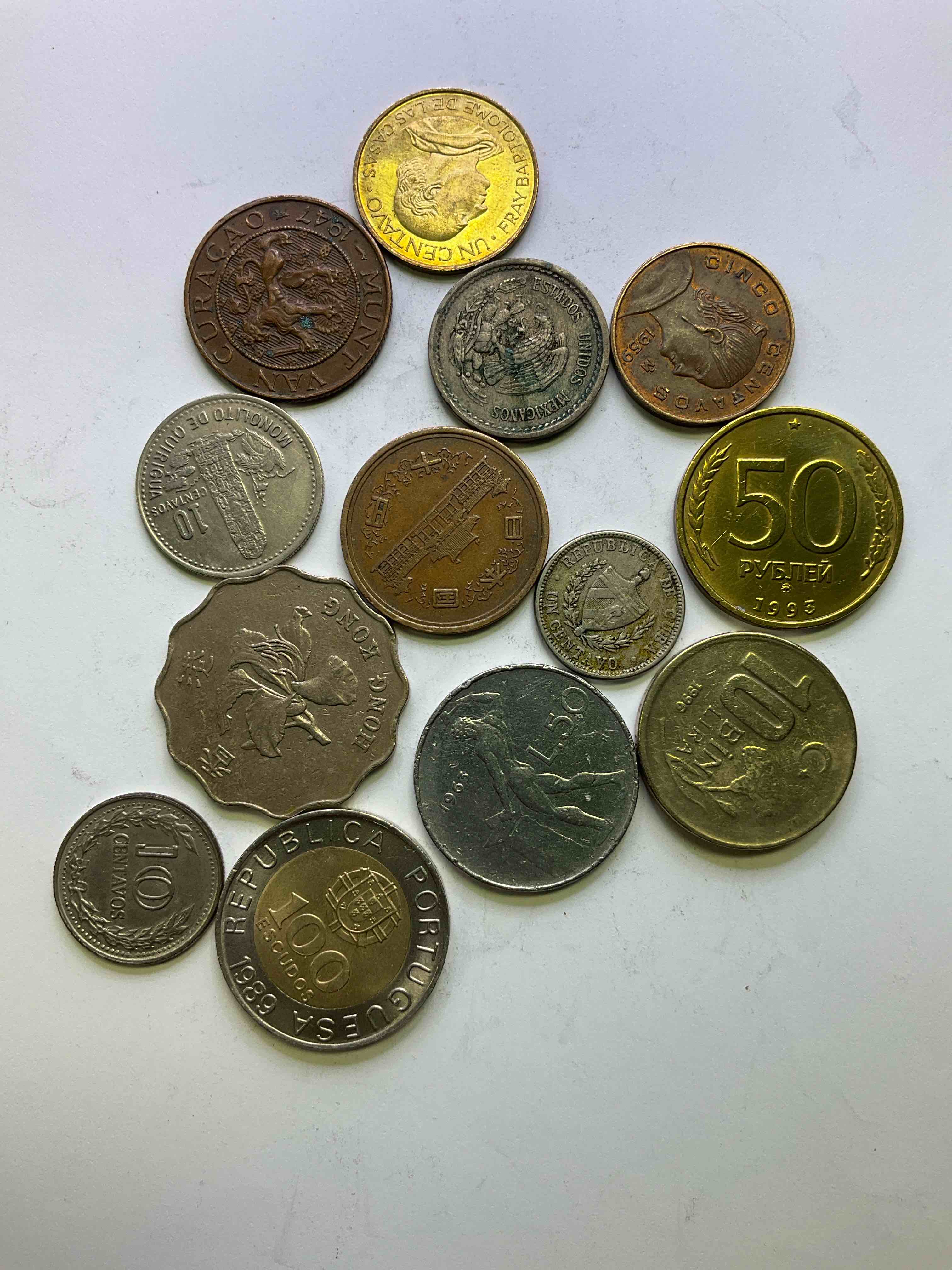 World Coins, Antique & Vintage! Each Lot Unique! Many Different Years, Countries, Sizes & Exotic Places. This Cool Collection Of Antique Coins From Around The World Is Loads Of Fun! Have Fun Identifying Each Coin & Country As A great Educational Tool! A Great Investment Too! 