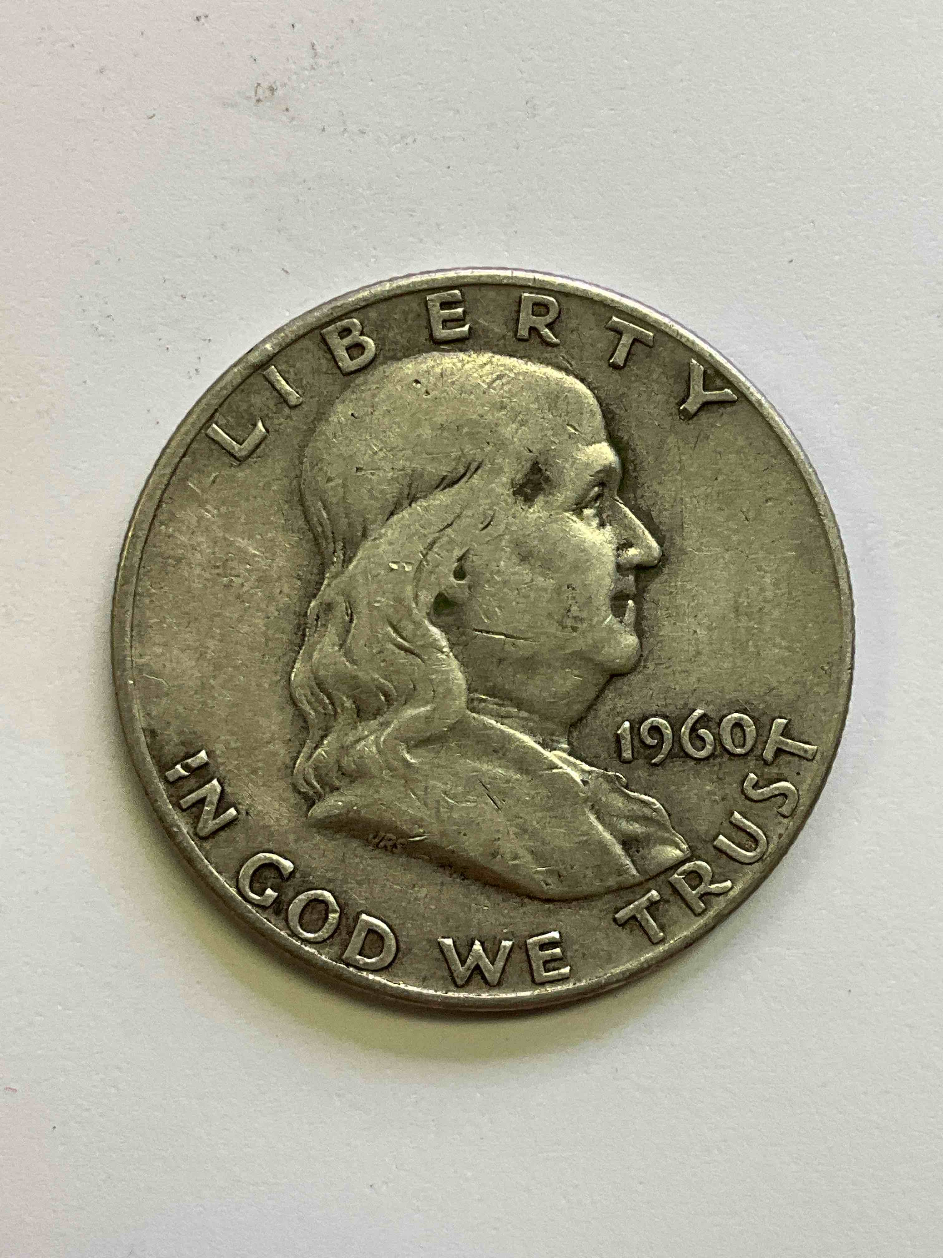 Ben Franklin Silver! Pre 1965 Silver U.S. Half Dollar Coins! Before 1965 American Half Dollars Were Actually Silver, Here Are Rare 1960 & 1962 Versions In Excellent, Circulated Condition! Great For Investing In Precious Metals! These Heavy Half Dollars Were Minted At 90% Silver and 10% Copper, Giving Them A Net Weight Of .36169 Ounces Of Pure Silver Per Coin! Very Rare In This Great Condition!