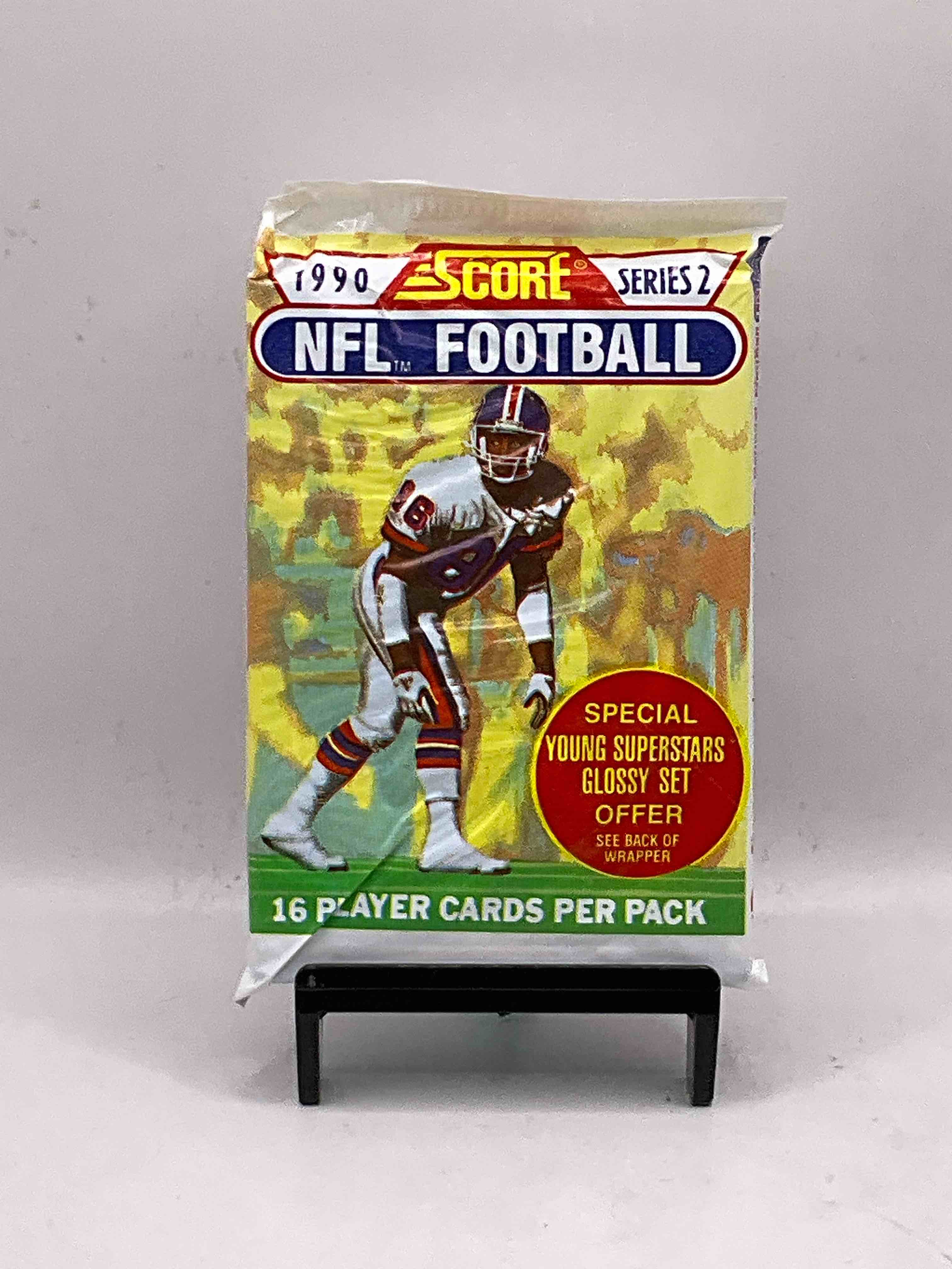 Series 2 Emmitt Smith Rookie Year! 1990 Score Football Unopened Collectible Sports Card Packs! Direct From Original Box! Look For Valuable Emmitt Smith Rookie Cards!