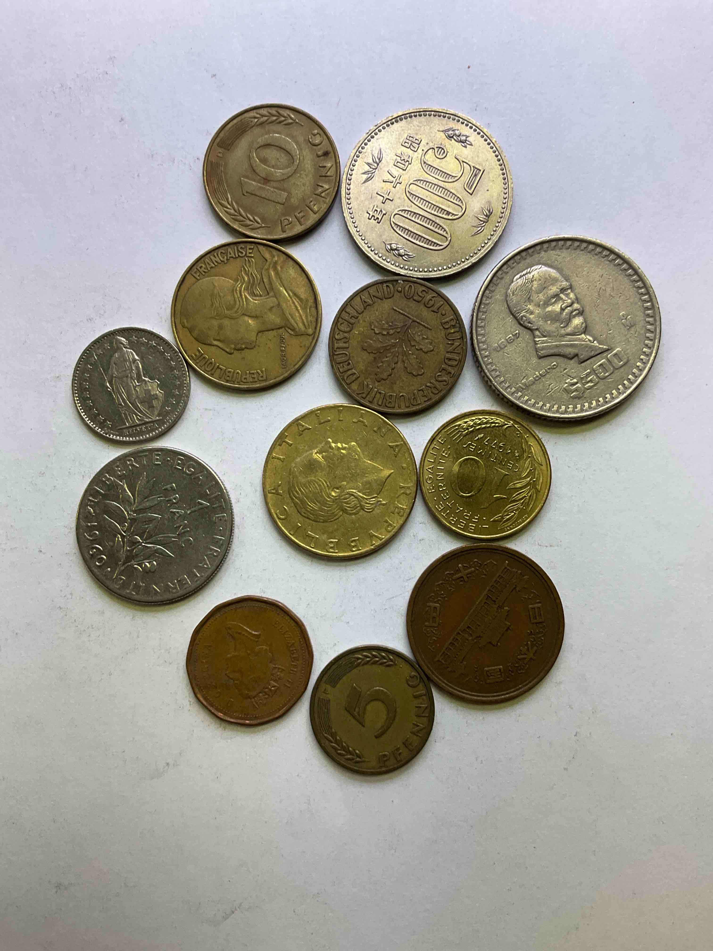 World Coins, Antique & Vintage! Each Lot Is Unique! Many Different Years, Countries, Sizes & Exotic Places. This Cool Collection Of Antique Coins From Around The World Is Loads Of Fun! Have Fun Identifying Each Coin & Country As A Great Educational Tool! A Great Investment Too!