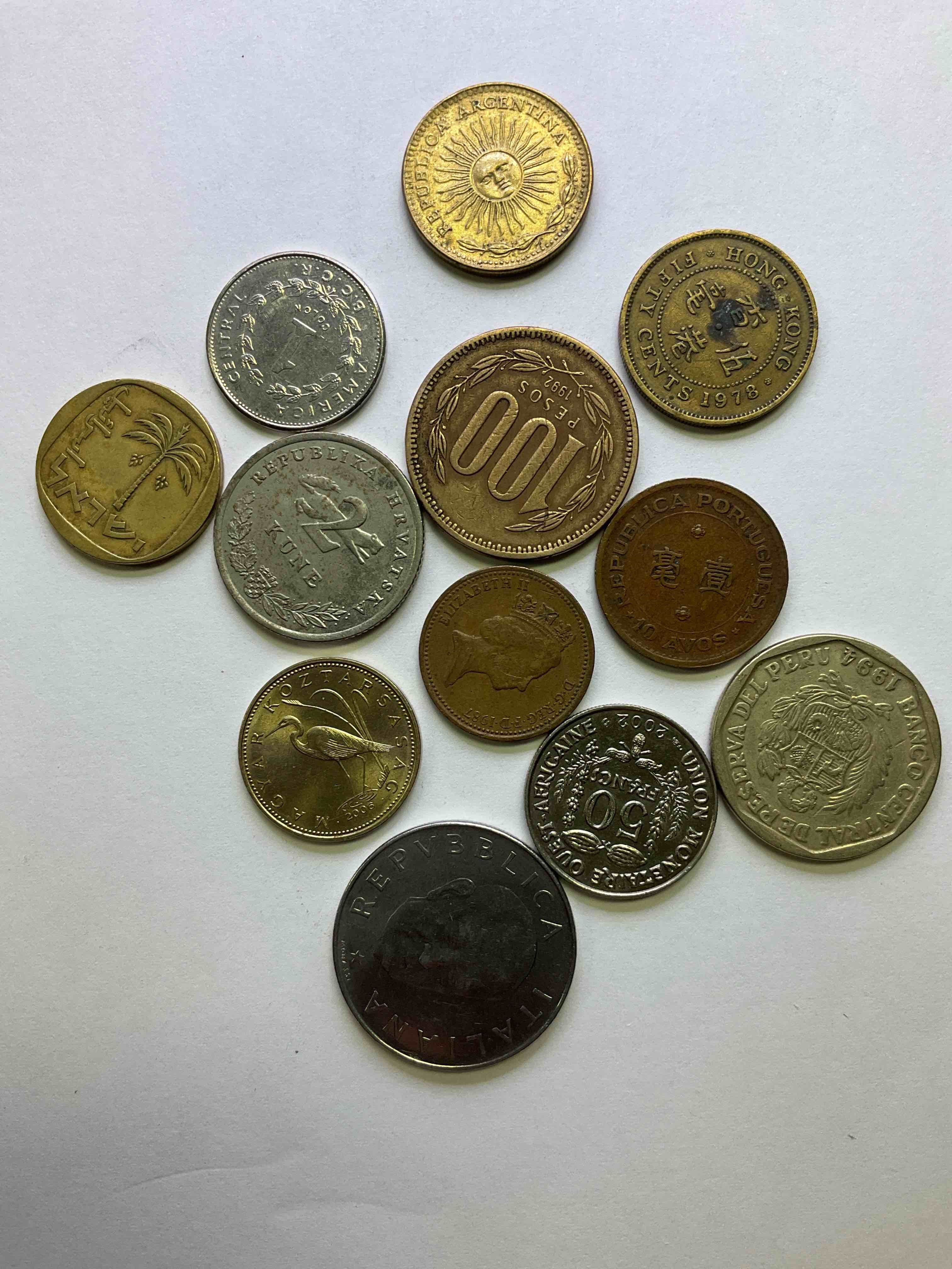 World Coins, Antique & Vintage! Each Lot Is Unique! Many Different Years, Countries, Sizes & Exotic Places. This Cool Collection Of Antique Coins From Around The World Is Loads Of Fun! Have Fun Identifying Each Coin & Country As A Great Educational Tool! A Great Investment Too!