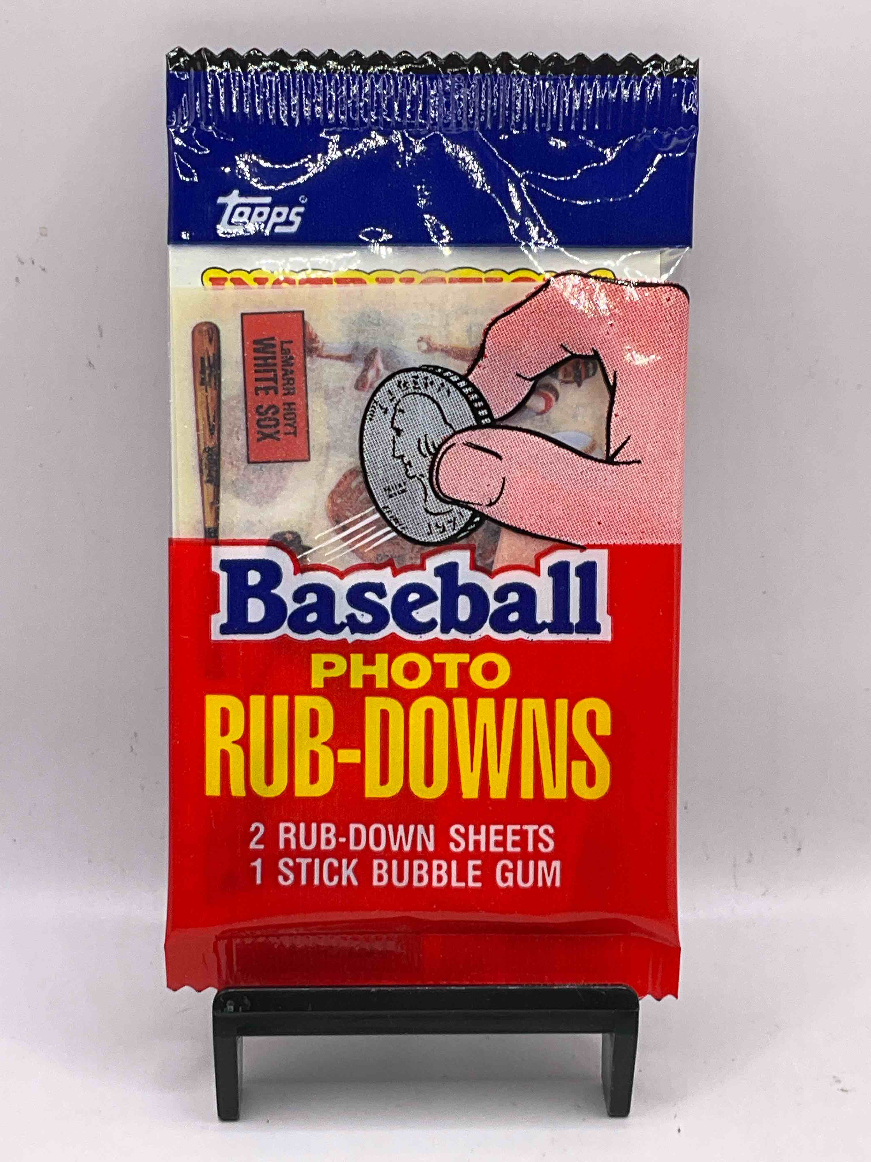 1984 Rare Baseball History! Search For You Favorite Vintage Team & Stars With These Sealed 1984 Baseball Rub-Down Graphic Card Packs, Direct From The Original Retail Case! Each Pack Contains Two Rub-Down Cards That When Scribbled Over Produce Super Cool Baseball Team & Player Graphics On Multiple Services. Rare Baseball History... Which Team & Players Will You Get? Potential Of Finding Don Mattingly, Gary Carter, Mike Schmidt & So Many More!
