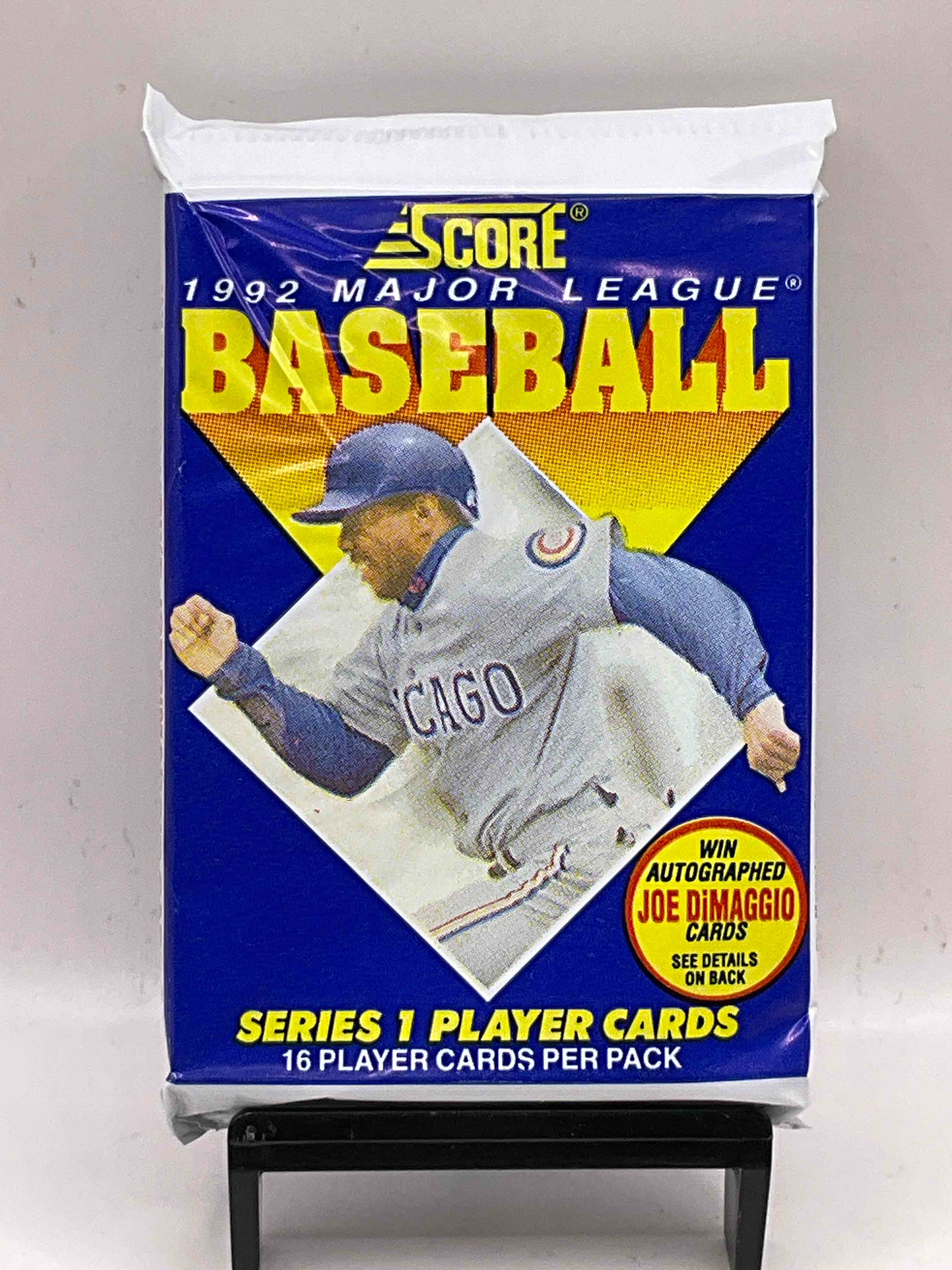 Joe DiMaggio Autograph!? You Could Pull One Of Only 2,495 Autographed Joe DiMaggio Cards From These Packs! What!? 1992 Score Baseball Packs, Search For Insane Cards, Including Limited Quantity Joe DiMaggio Signature Cards!