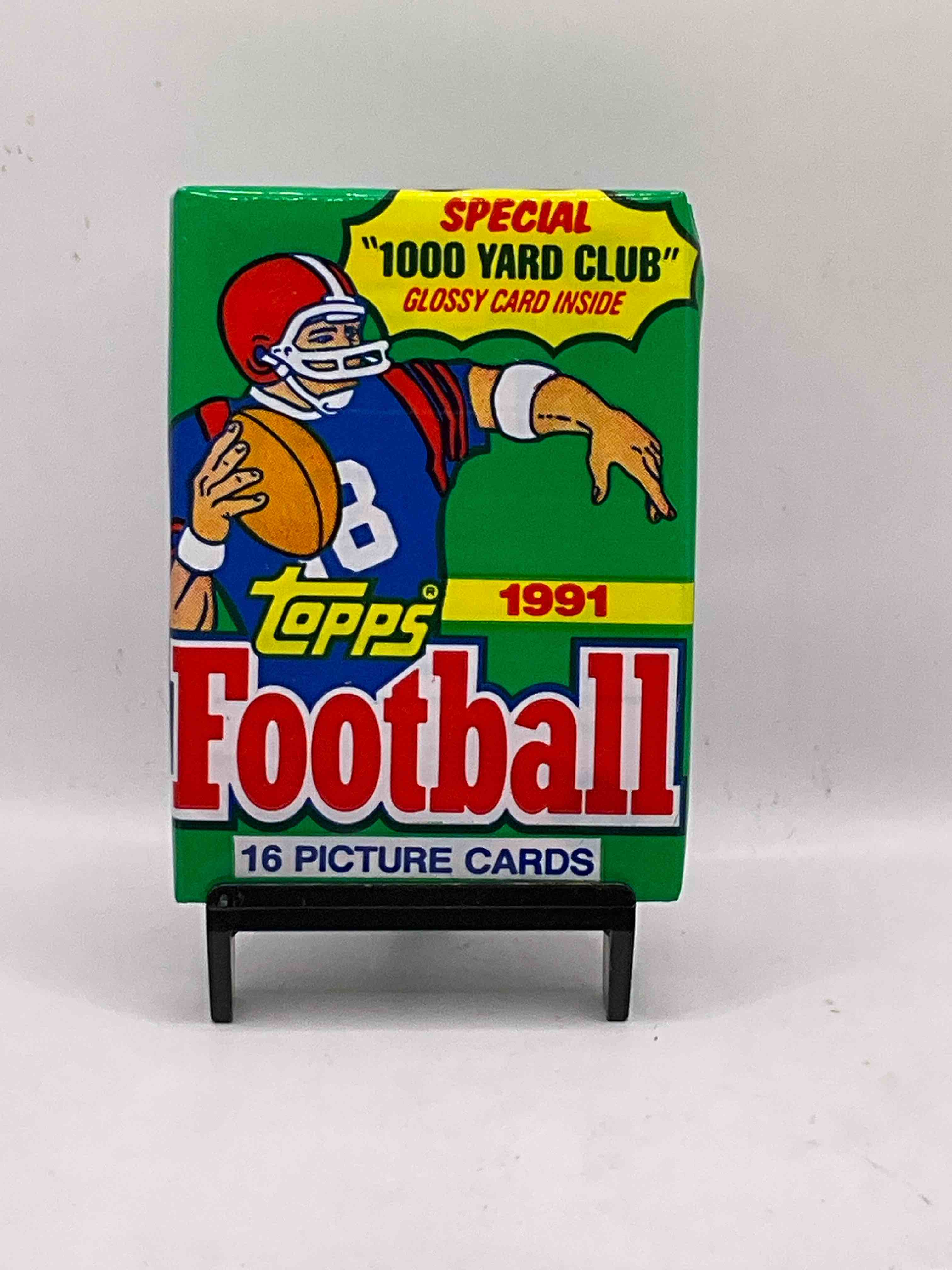 Wow! 1991 Topps Football Unopened Sports Card Wax Packs, Direct From Original Box! Look For Valuable Emmitt Smith, Joe Montana & Jerry Rice Cards!
