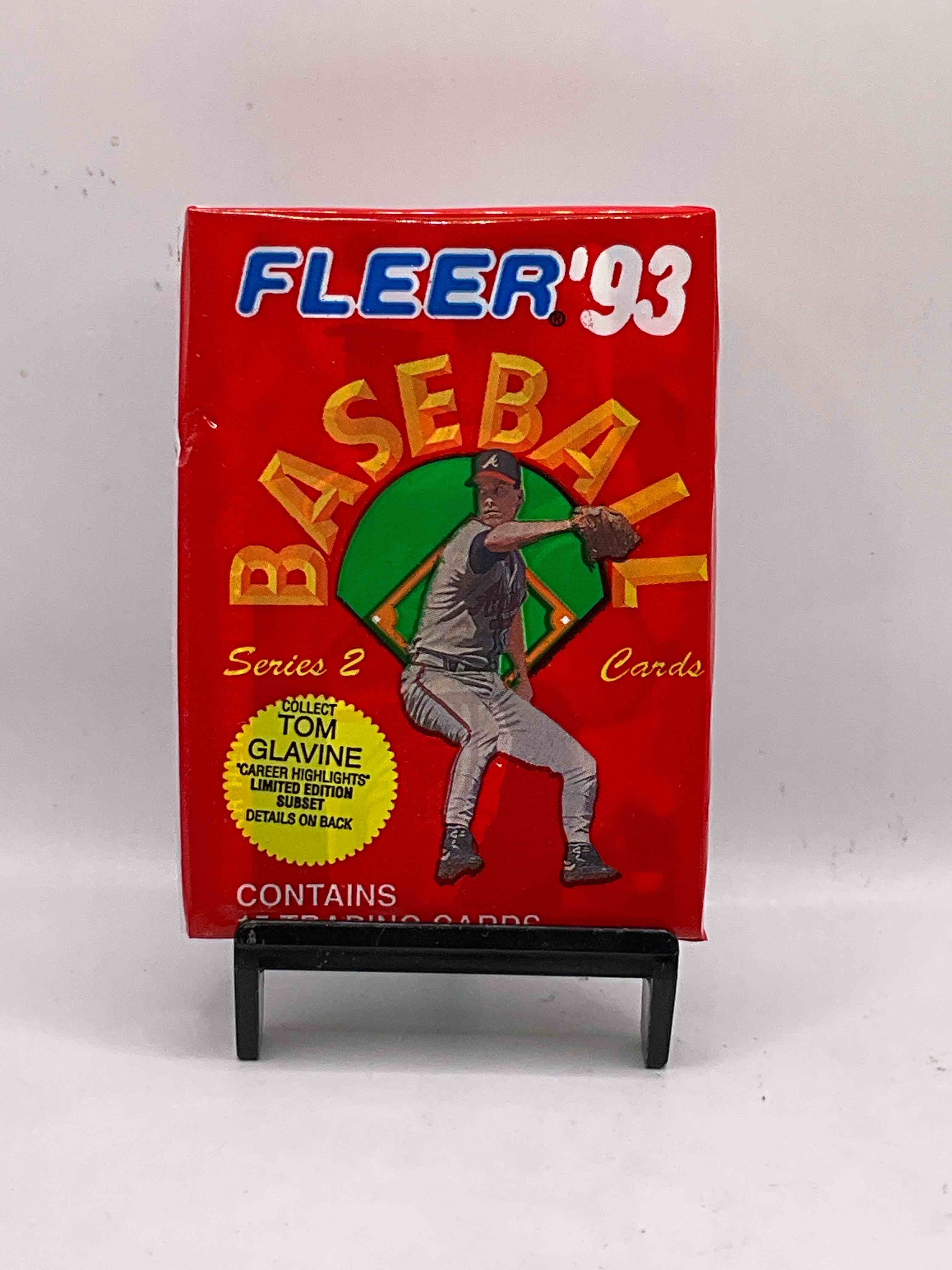 Limited Edition Tom Glavine!? 1993 Fleer Series 2 Unopened Packs, Straight From Box! Search For Rare Tom Glavine Subset Cards, Ken Griffey Jr, Don Mattingly & More!