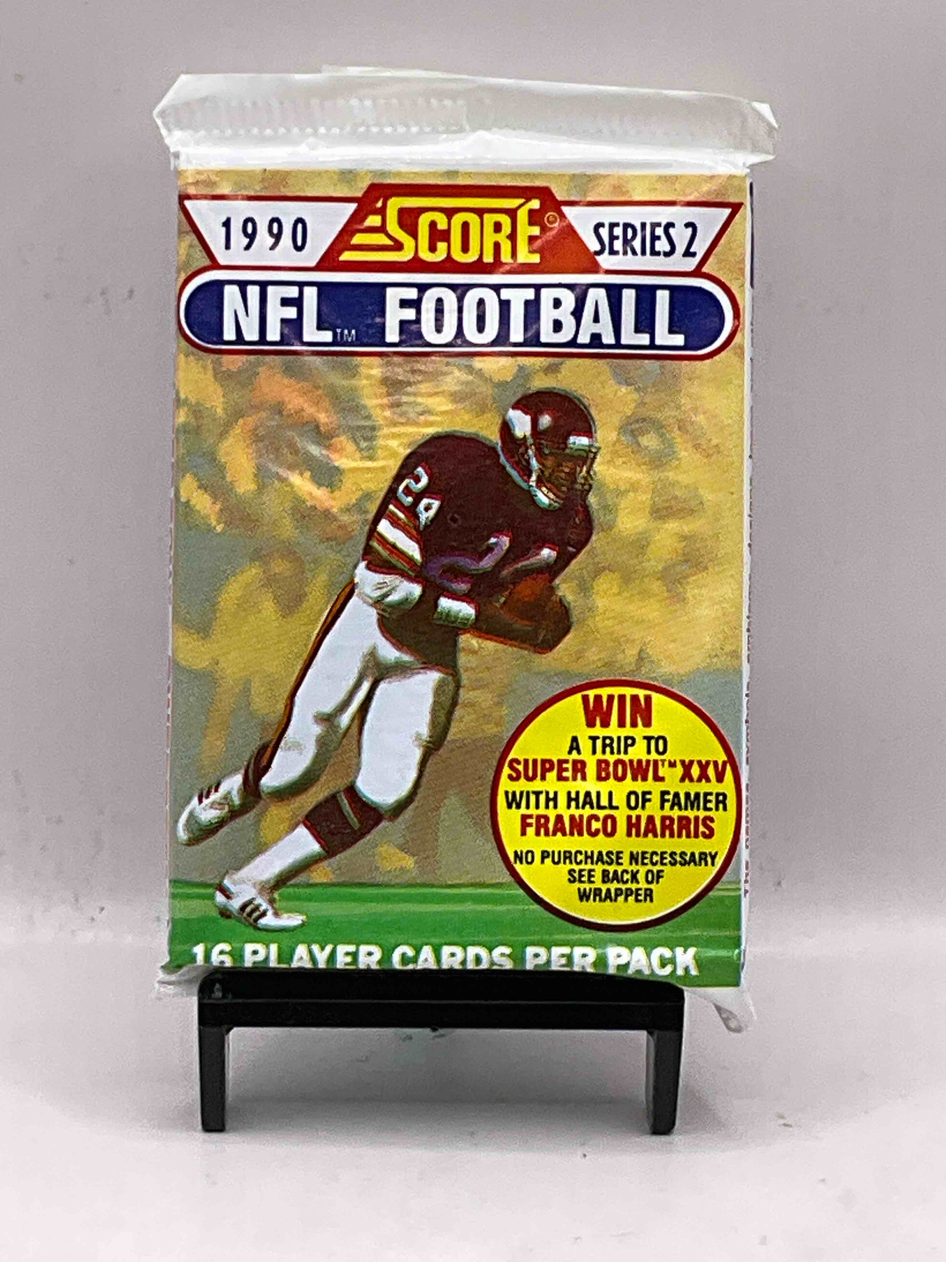 Emmitt Smith Rookie Year! 1990 Score Football Unopened Collectible Sports Card Packs! Direct From Original Box! Look For Valuable Emmitt Smith Rookie Cards!