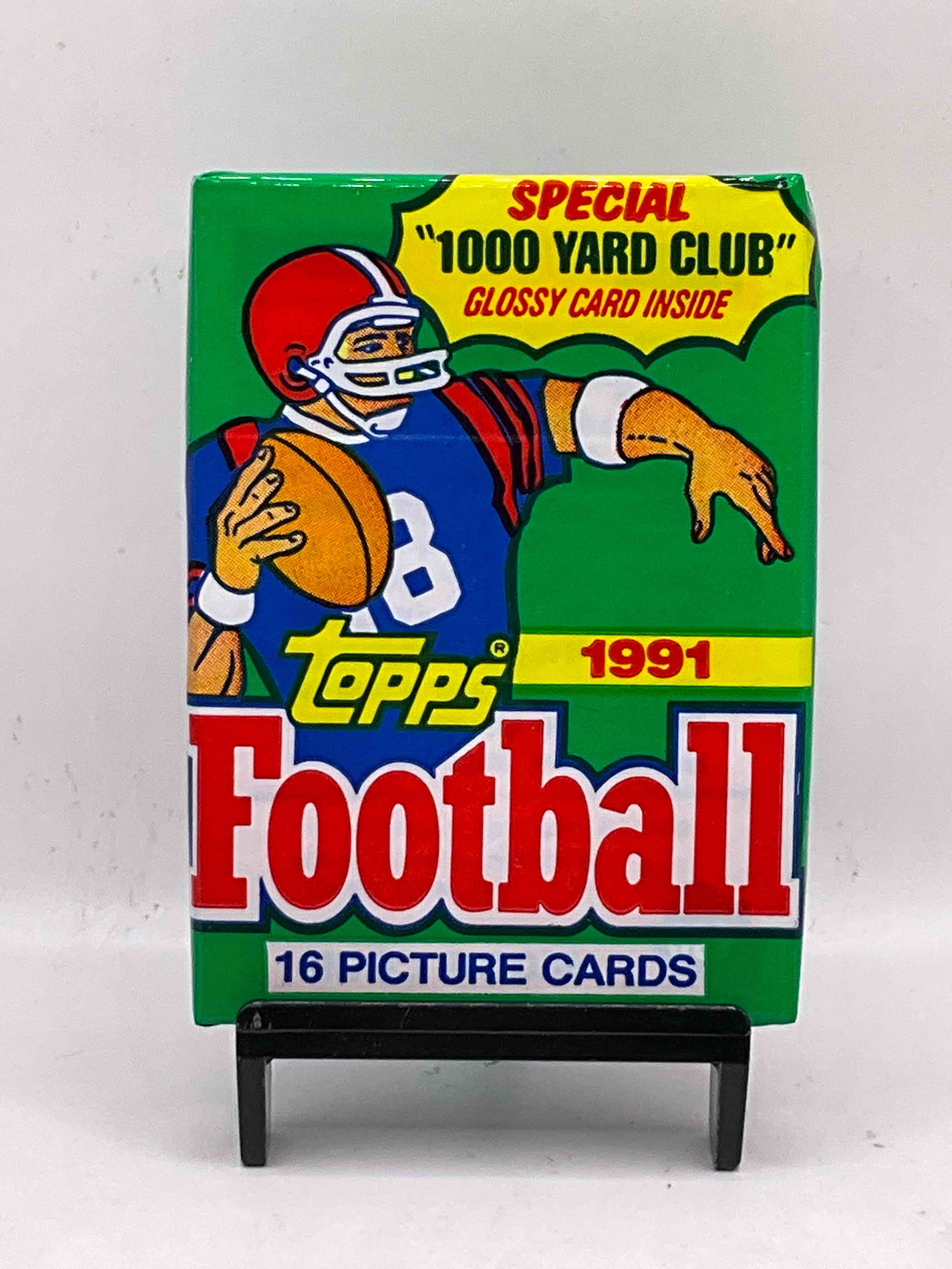 Wow! 1991 Topps Football Unopened Sports Card Wax Packs, Direct From Original Box! Look For Valuable Emmitt Smith, Joe Montana & Jerry Rice Cards!