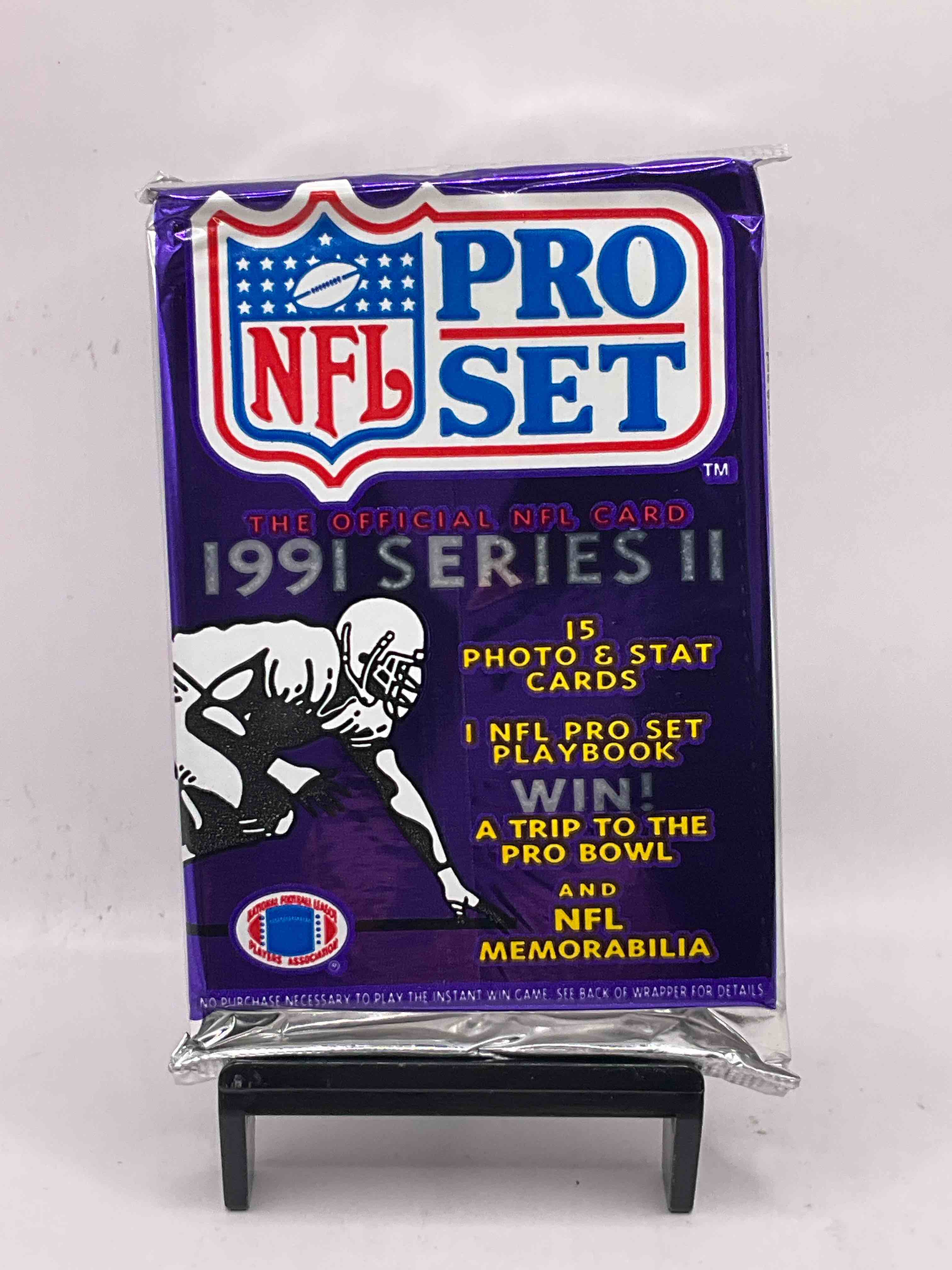 Wow! 1991 Pro Set Football Sealed Card Pack, Direct From Original Retail Case! Highly Sought After By Collectors As This Year Is Loaded With High Profile Cards! Search For Cards From Barry Sanders, Deion Sanders, Troy Aikman, Michael Irvin & Much More! Getting Hard To Find!