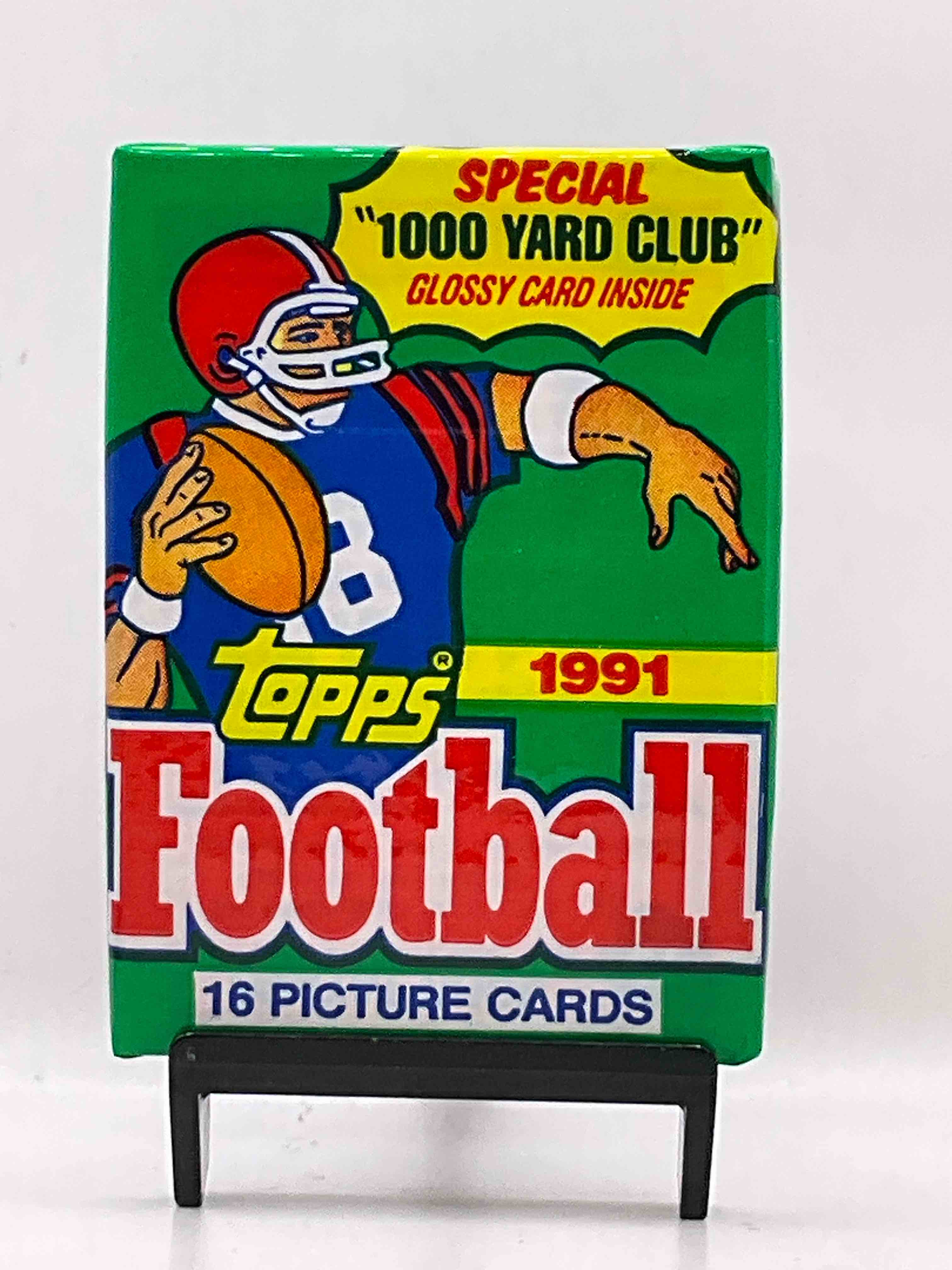 Wow! 1991 Topps Football Unopened Sports Card Wax Packs, Direct From Original Box! Look For Valuable Emmitt Smith, Joe Montana & Jerry Rice Cards!