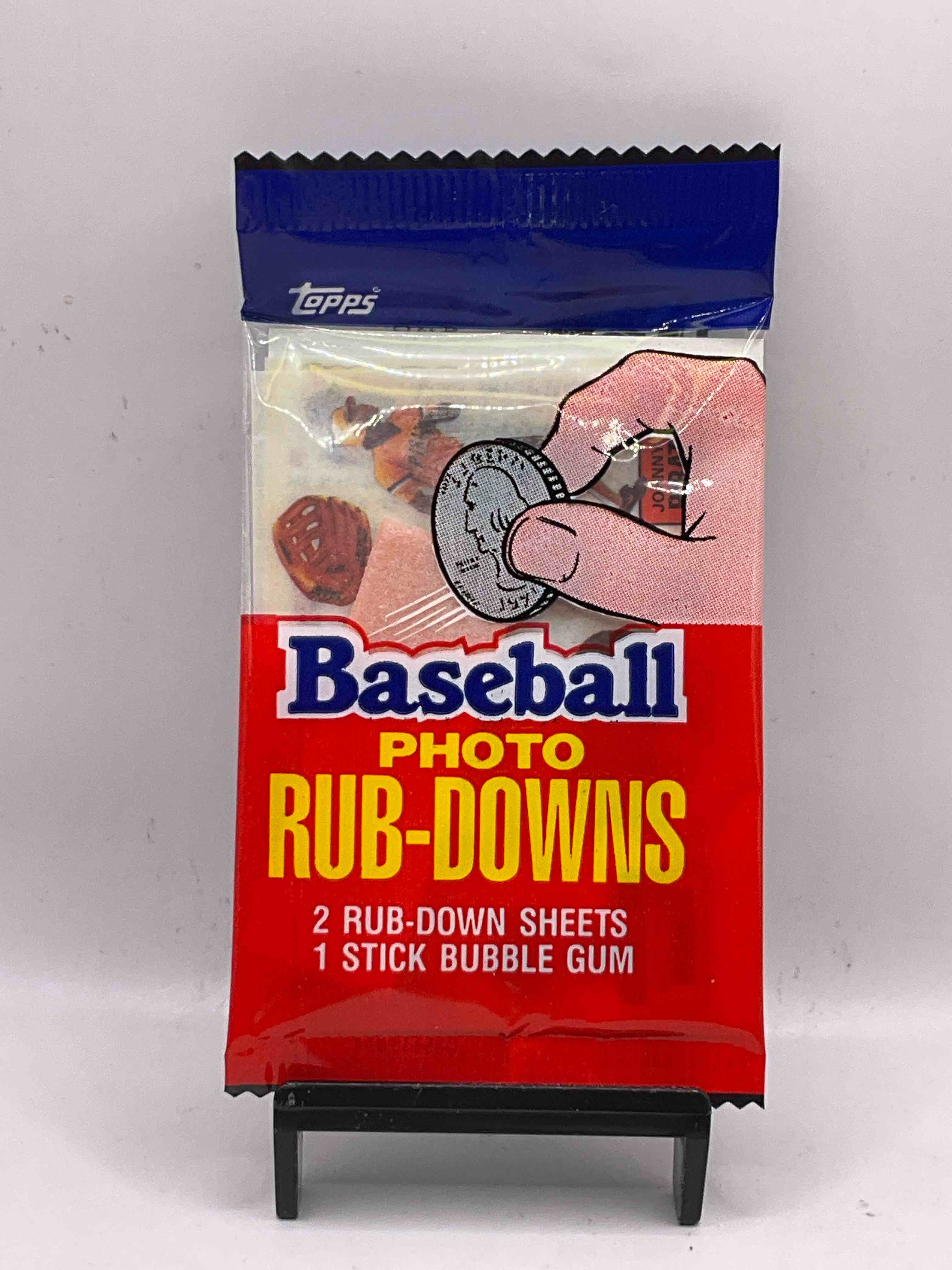 1984 Rare Baseball History! Search For You Favorite Vintage Team & Stars With These Sealed 1984 Baseball Rub-Down Graphic Card Packs, Direct From The Original Retail Case! Each Pack Contains Two Rub-Down Cards That When Scribbled Over Produce Super Cool Baseball Team & Player Graphics On Multiple Services. Rare Baseball History... Which Team & Players Will You Get? Potential Of Finding Don Mattingly, Gary Carter, Mike Schmidt & So Many More!