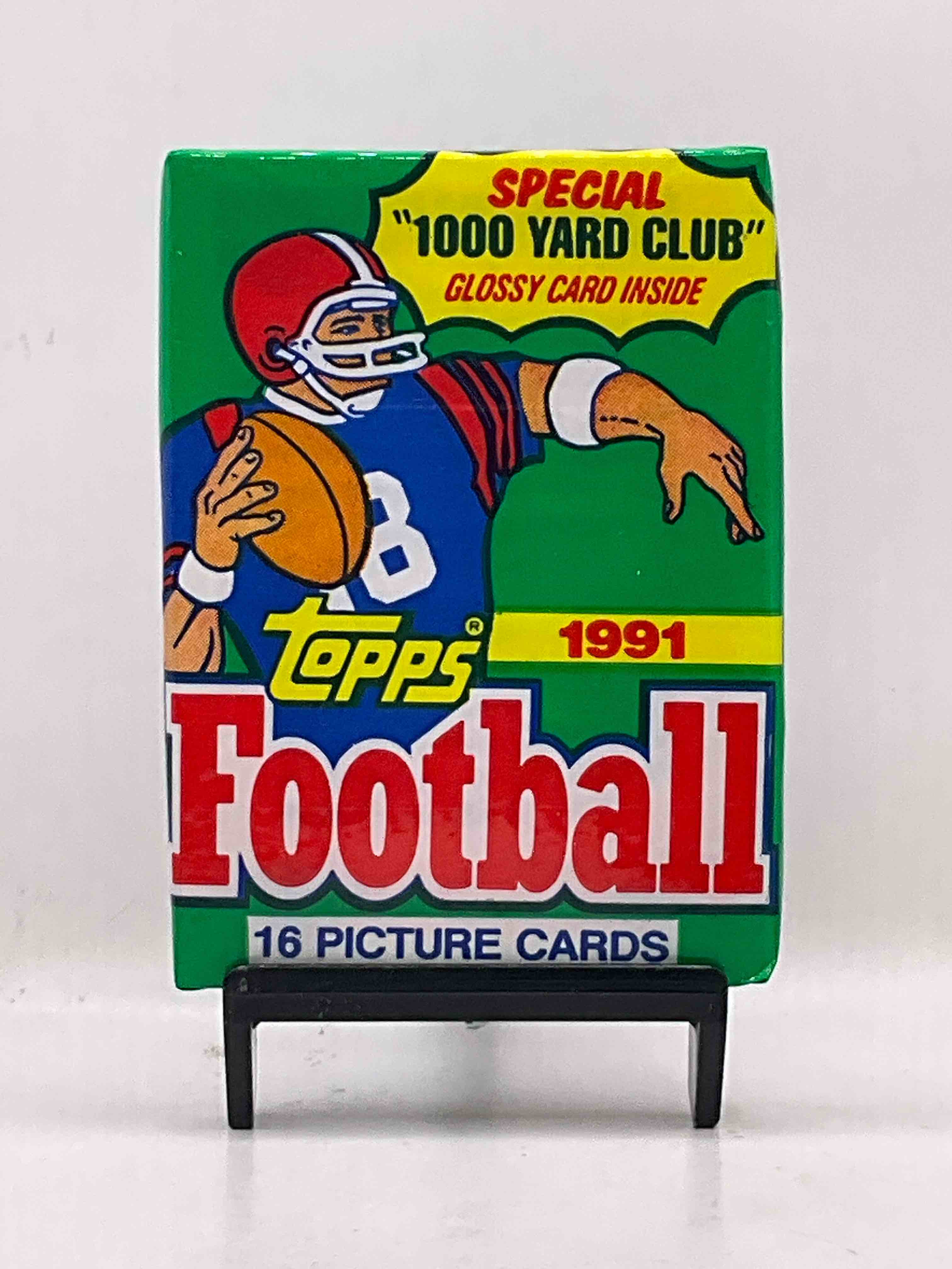 Wow! 1991 Topps Football Unopened Sports Card Wax Packs, Direct From Original Box! Look For Valuable Emmitt Smith, Joe Montana & Jerry Rice Cards!