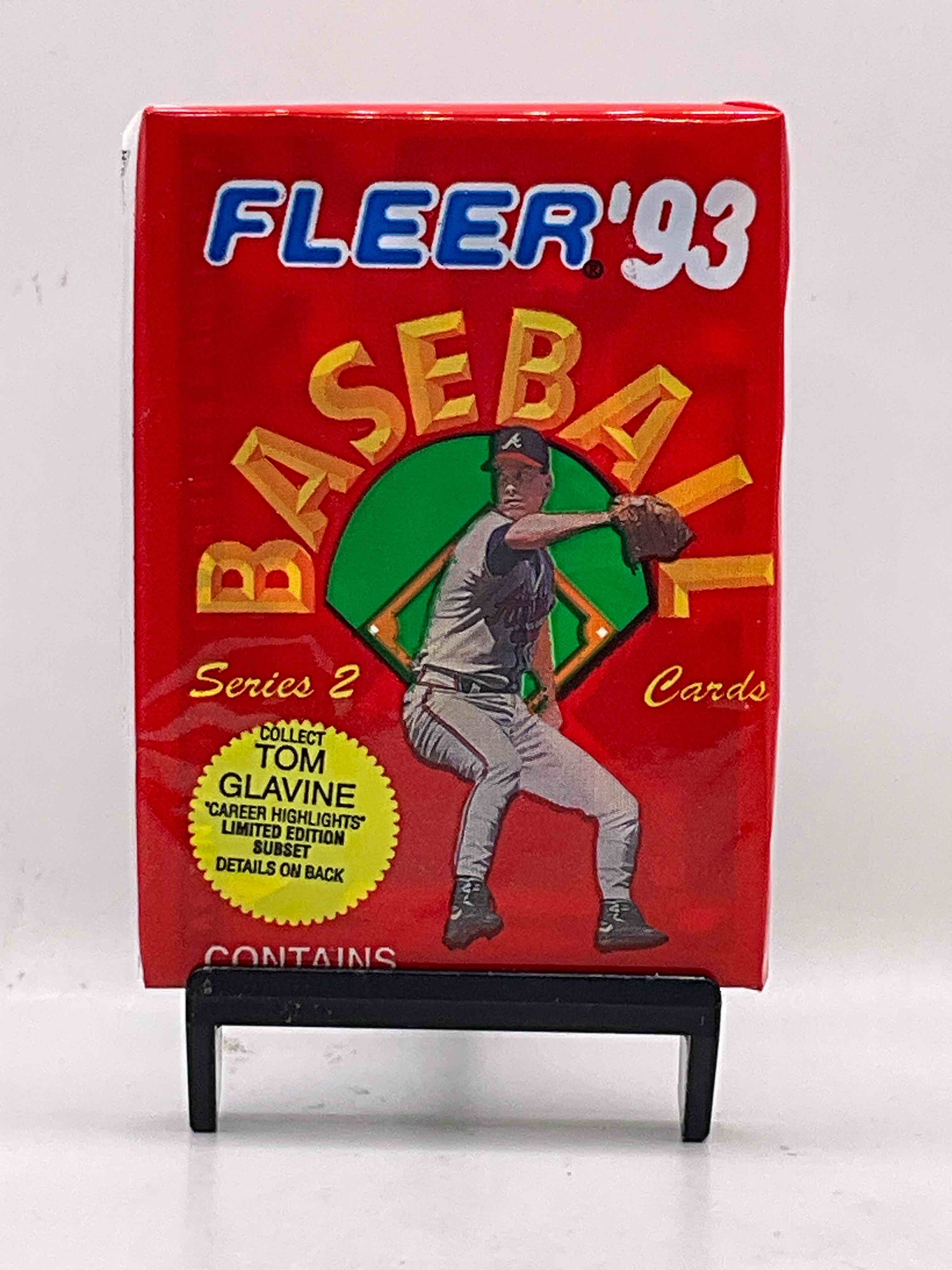 Limited Edition Tom Glavine!? 1993 Fleer Series 2 Unopened Packs, Straight From Box! Search For Rare Tom Glavine Subset Cards, Ken Griffey Jr, Don Mattingly & More!