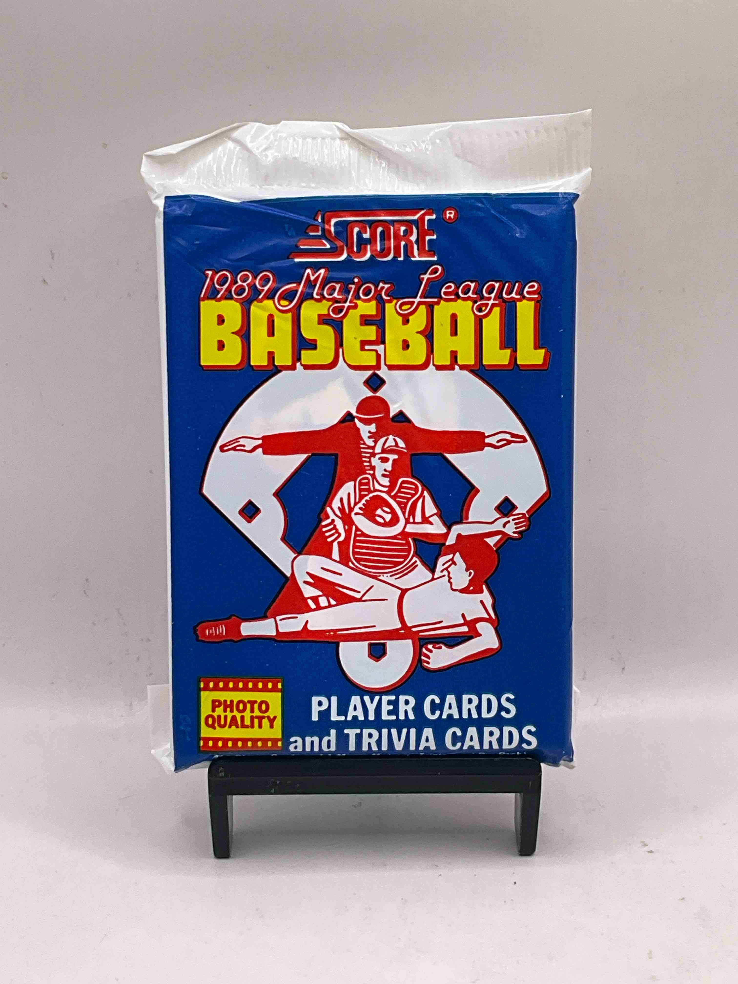 1989 Score Baseball Sealed Sports Collectible Card Pack, Direct From Original Retail Case! Search For Valuable Don Mattingly #1 & So Many Cool Nostalgic 80's Players!