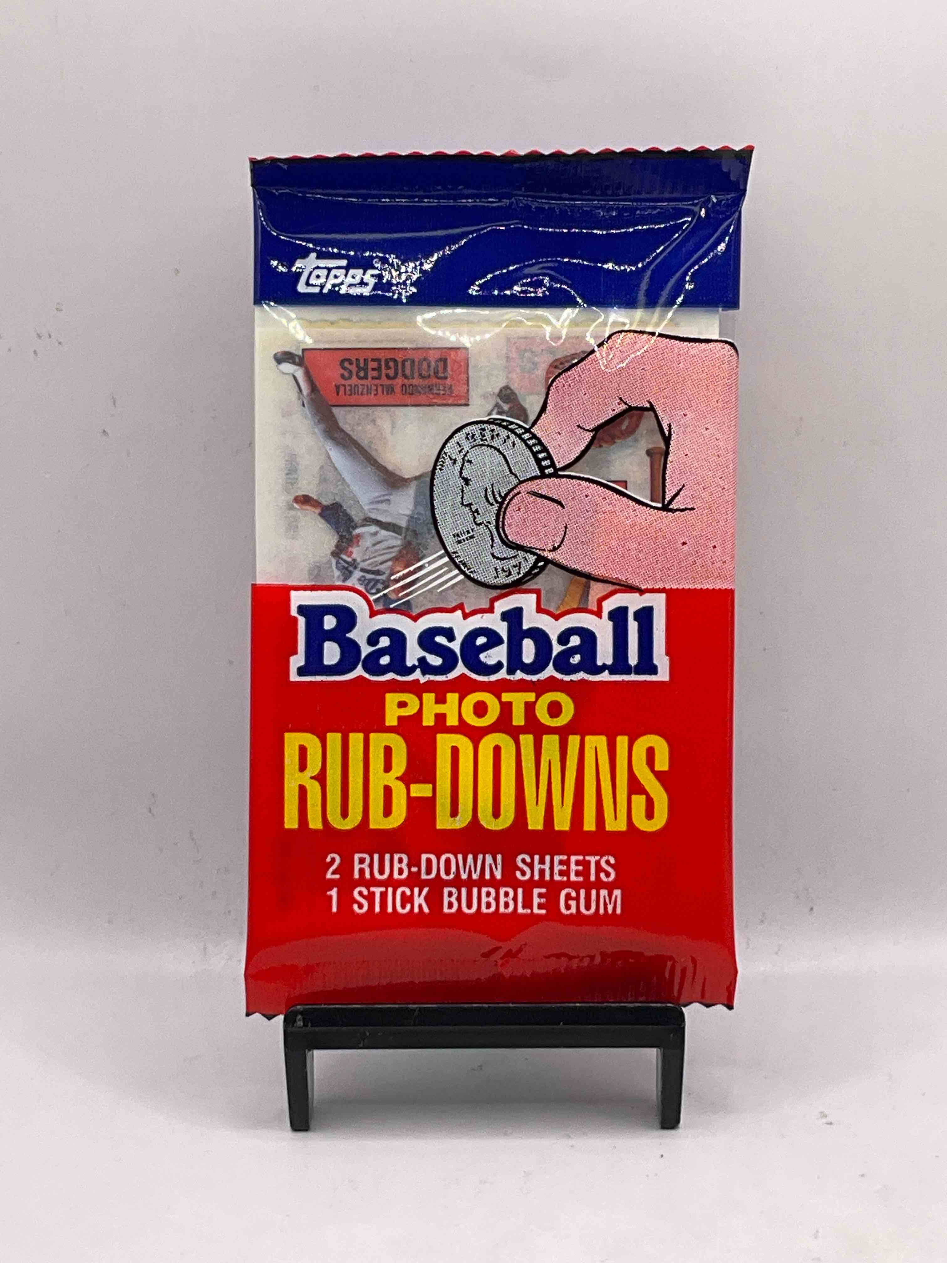 1984 Rare Baseball History! Search For You Favorite Vintage Team & Stars With These Sealed 1984 Baseball Rub-Down Graphic Card Packs, Direct From The Original Retail Case! Each Pack Contains Two Rub-Down Cards That When Scribbled Over Produce Super Cool Baseball Team & Player Graphics On Multiple Services. Rare Baseball History... Which Team & Players Will You Get? Potential Of Finding Don Mattingly, Gary Carter, Mike Schmidt & So Many More!