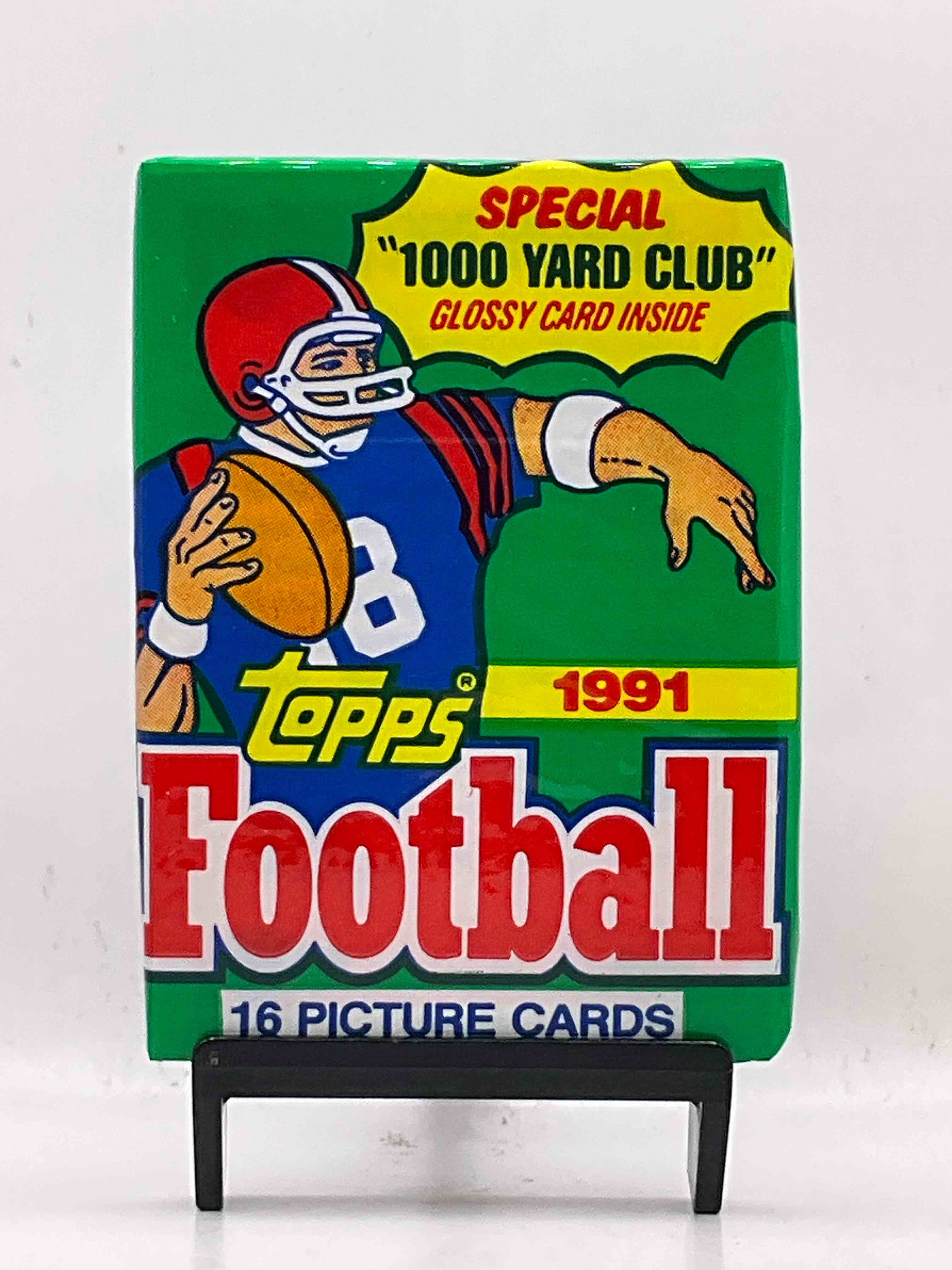 Wow! 1991 Topps Football Unopened Sports Card Wax Packs, Direct From Original Box! Look For Valuable Emmitt Smith, Joe Montana & Jerry Rice Cards!