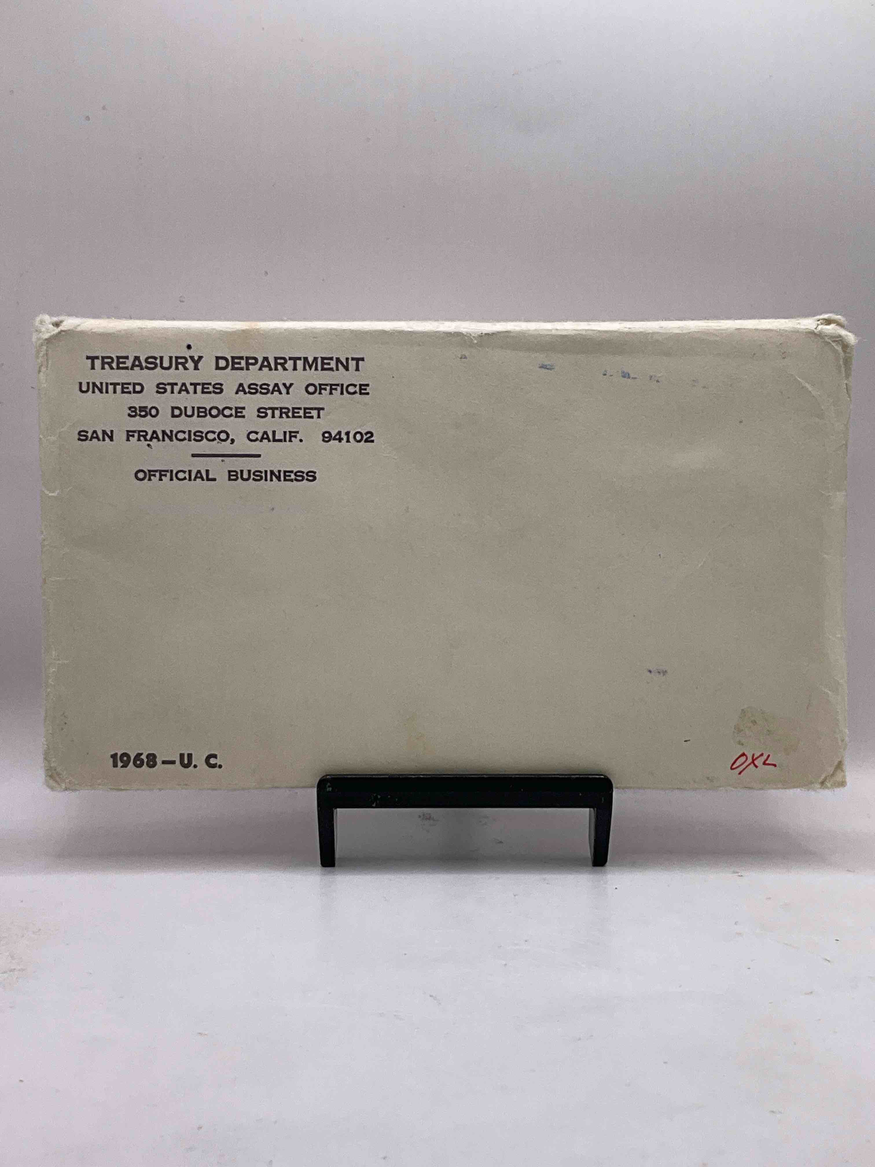 1968 Mint Set With Silver! 1968 Was A Historic Year In America! Dr. MLK Jr. & Robert Kennedy Were Assassinated, The Vietnam War Was At Its Height, & The Beatles Released The White Album. Own A Memorable Piece Of History In This 1968 U.S. Mint Set Originally Direct From The U.S. Treasury. Coins Feature Each Coin Minted In 1968, To Include A 40% Silver Kennedy Half Dollar. A Historic Piece Of History!