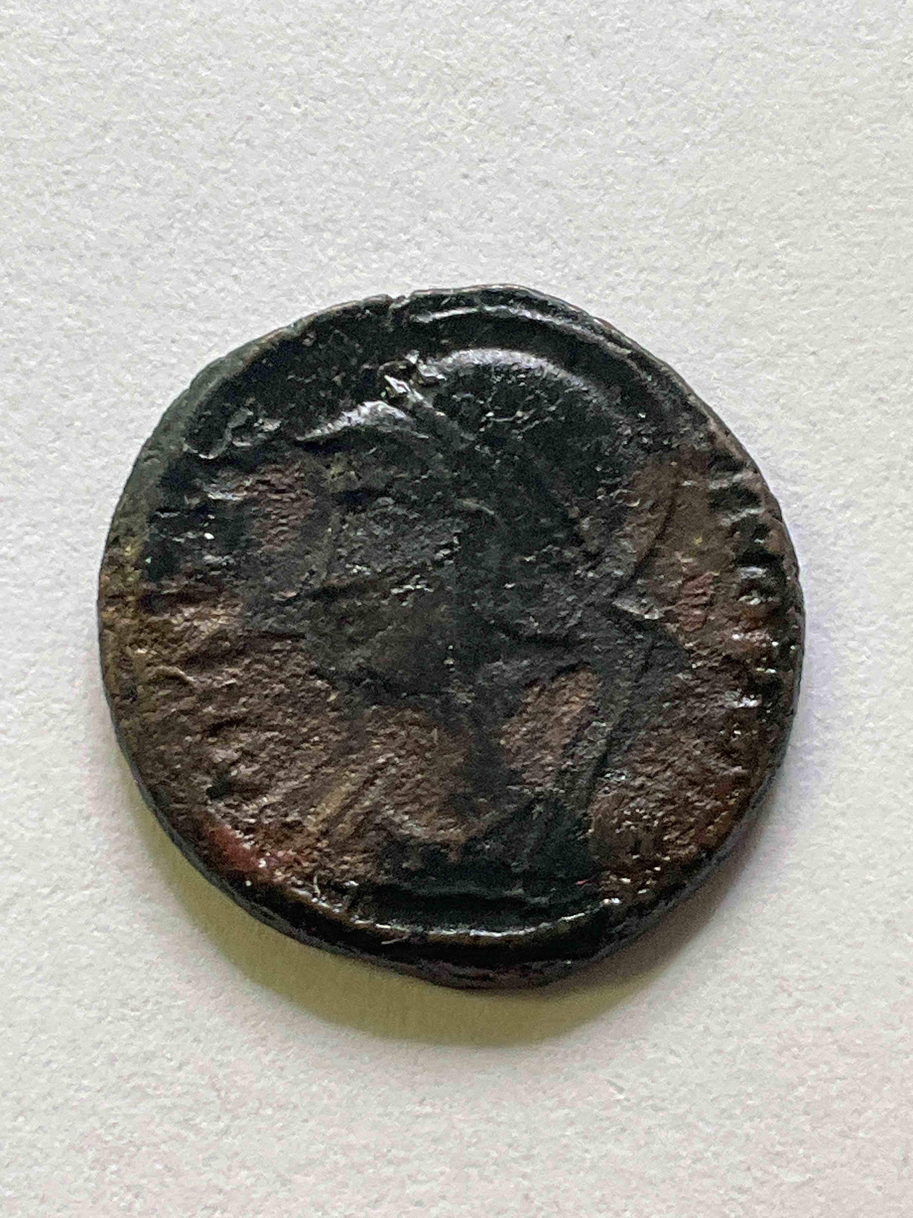 A.D. 307-337 Reign Of Constantine I, Ancient Roman Empire Authentic Bronze Coin With Great Details! 1,700 Years Old! From The Reign Of Constantine I, Who Was The First Christian Emperor In Rome! This Coin Is A Serious Piece Of Authentic History With Historical Significance!