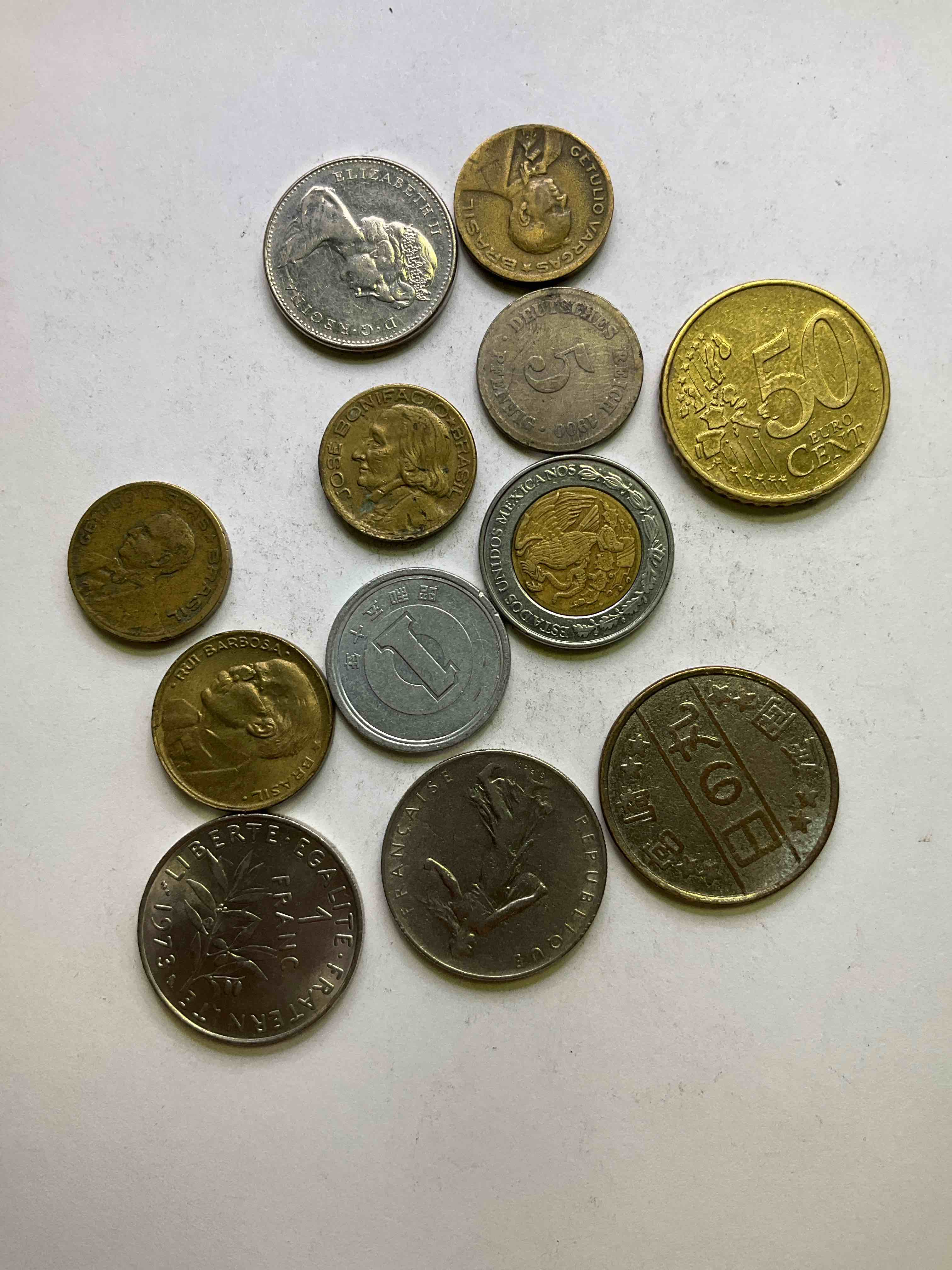 World Coins, Antique & Vintage! Each Lot Is Unique! Many Different Years, Countries, Sizes & Exotic Places. This Cool Collection Of Antique Coins From Around The World Is Loads Of Fun! Have Fun Identifying Each Coin & Country As A Great Educational Tool! A Great Investment Too!