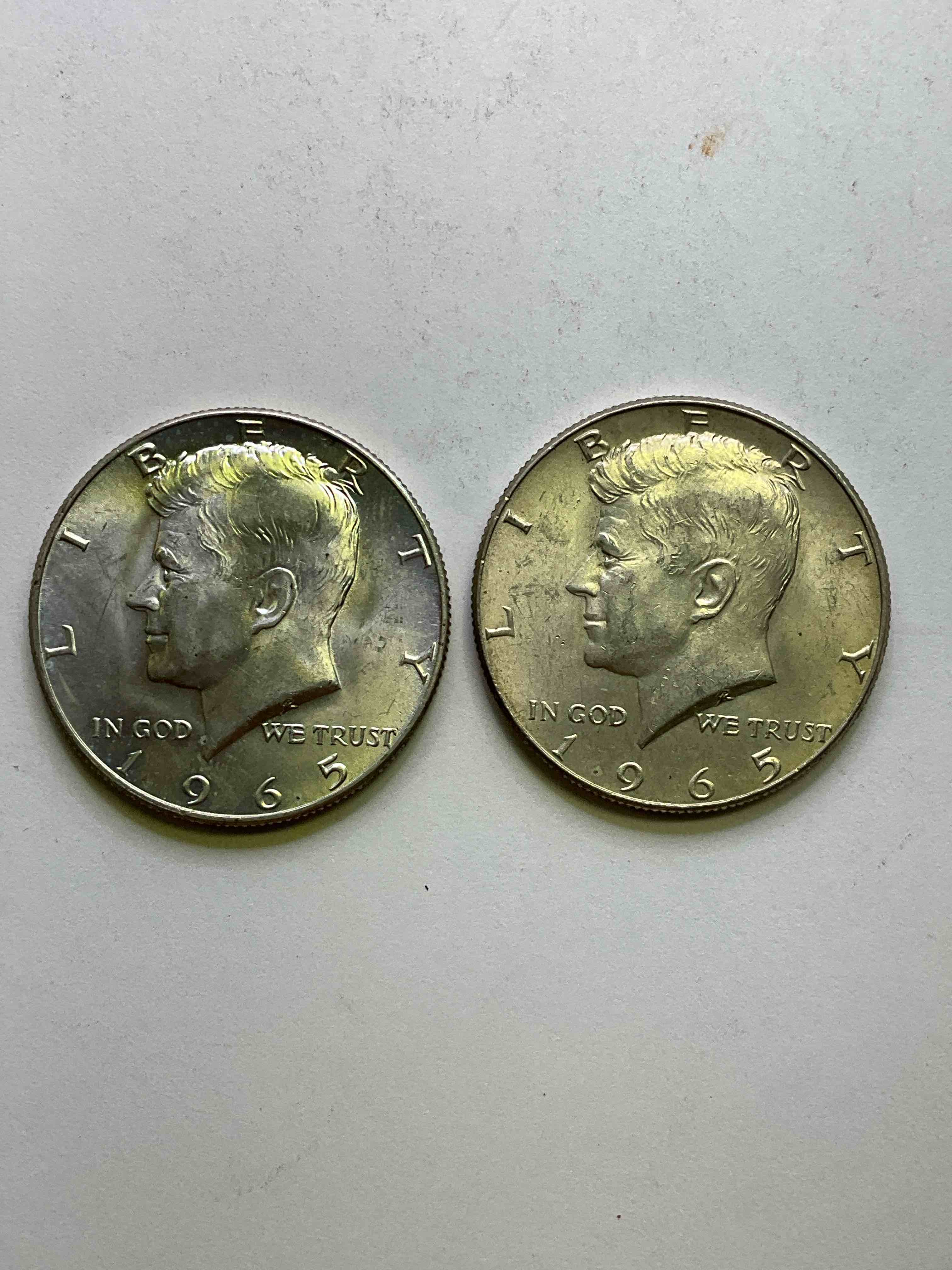 Silver The U.S. Minted Kennedy Check Out These Awesome Late 1960's Half Dollars With 40% Pure Fine Silver Content! After 1970 There Is Not Silver In U.S. Half Dollars! Of History & Invest In Precious Metals!