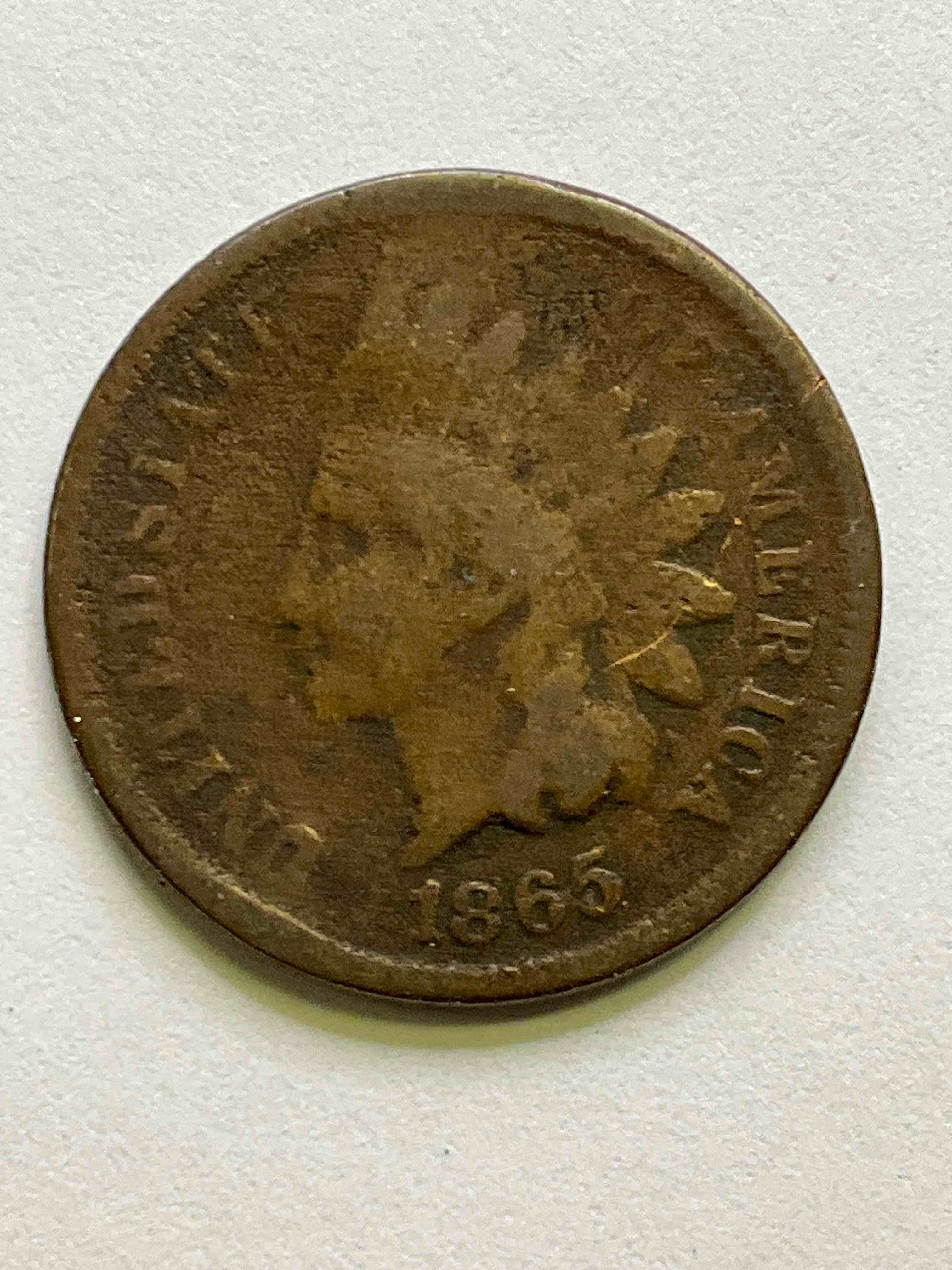 Civil War Treasure Indian Head Penny! This Gorgeous U.S. Penny Was Minted In 1865, Right At The End Of The Civil War & Has Become A Serious Collector Item! The "Indian Head" Design Is Actually A Representation Of Lady Liberty Wearing An Indian Headdress. Here Is A Beautiful, Well-Kept Example Representing A Very Special Year! Great For Collecting, Investing & Learning History, & Rare With A Visible Date!