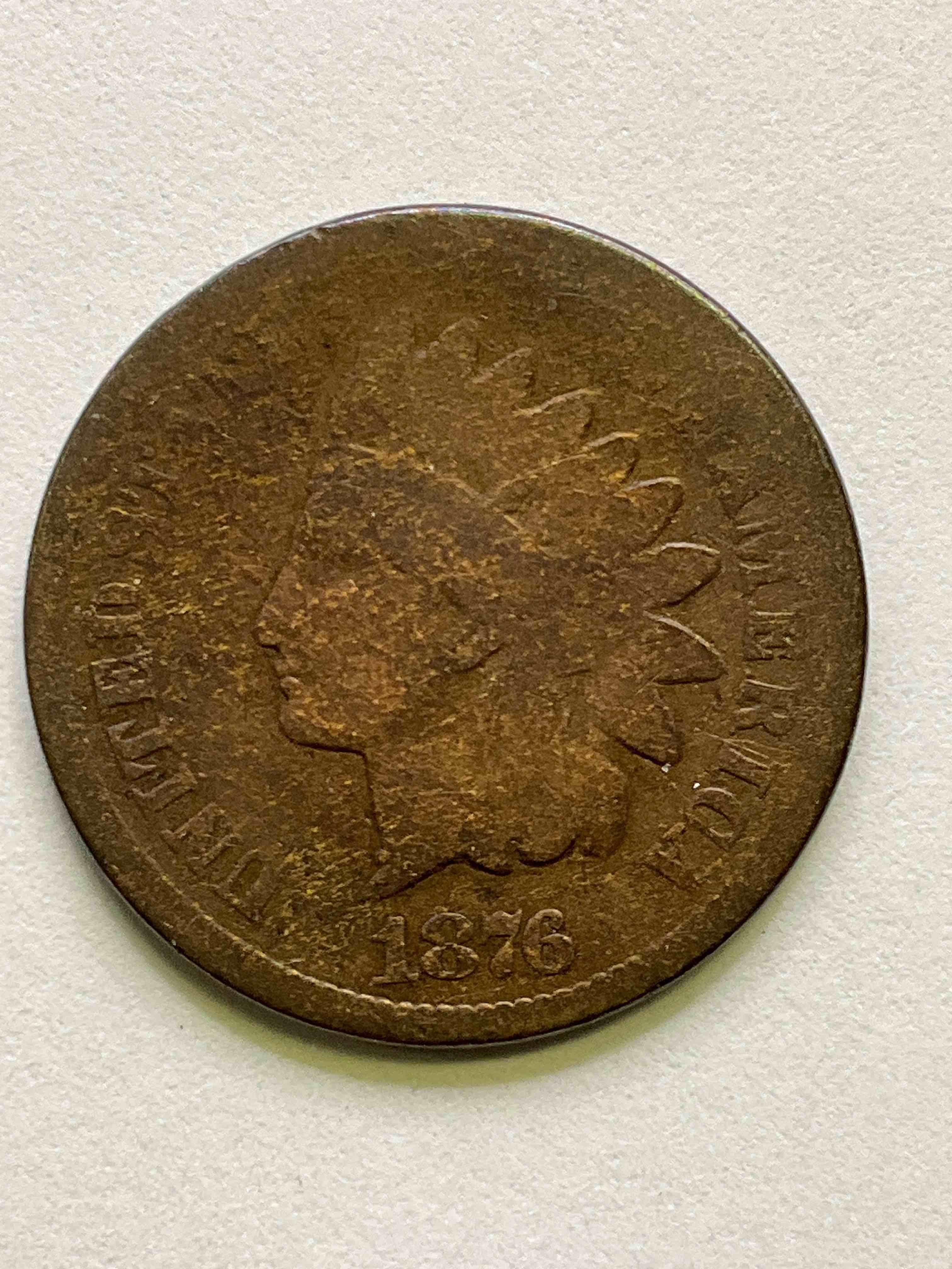 Custer's Last Stand! Ultra Rare! Here Is a GORGEOUS 1876 Indian Head Penny In Excellent, Circulated Condition. 1876 ls Synonymous With The Wild West & An Extremely Hard Year To Find In Coin Collecting! 1876 Was The Year Of Infamy When The Famous Battle "Custer's Last Stand" Took Place. The History Of This Coin Is Almost Too Historical For Words! A Great Gift Or Investment!