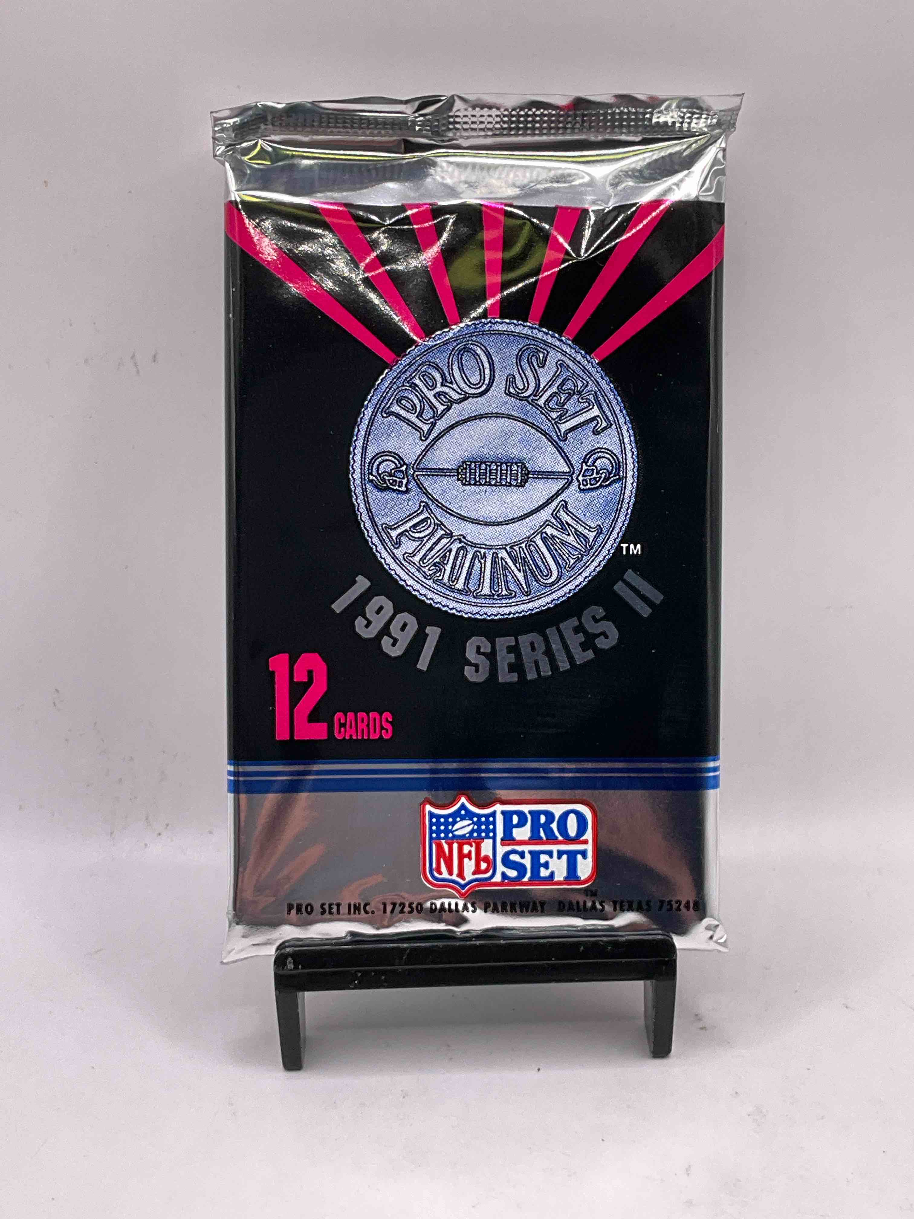 1991 Pro Set Platinum Edition Series II Unopened Packs! Search For Brett Favre Rookie & Bill Belichick Coach Rookie Card As Well As Santa Claus Card! 