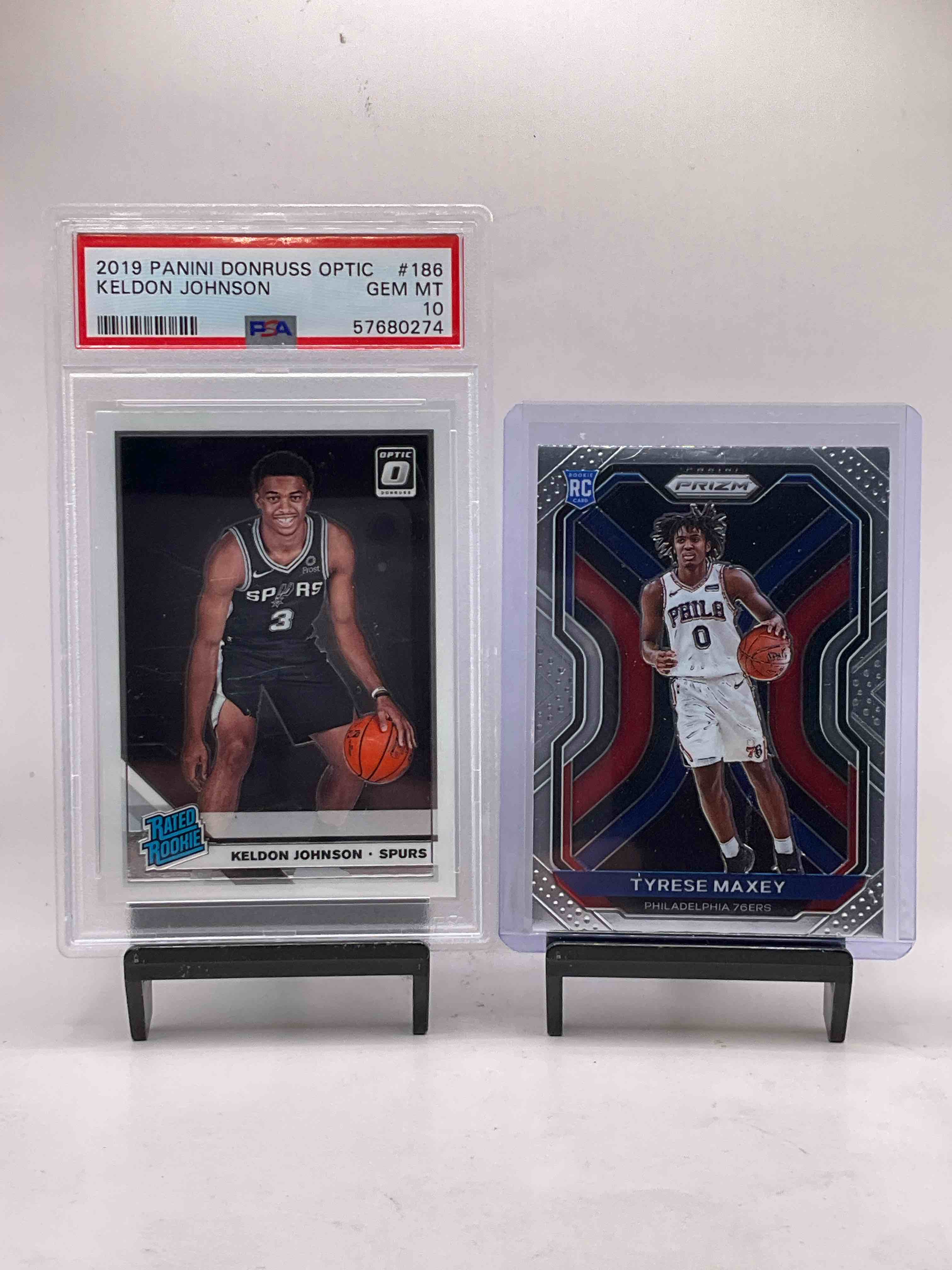Cat’s Country Rejoice! Gem Mint 10 Optic Keldon Johnson Rated Rookie Card, Tyrese Maxey Rookie Prizm, Willie Cauley Stein Game Worn Jersey Card, Reed Sheppard Rookie, Anthony Davis, KAT, MKG & Jodie Meeks! Wow!