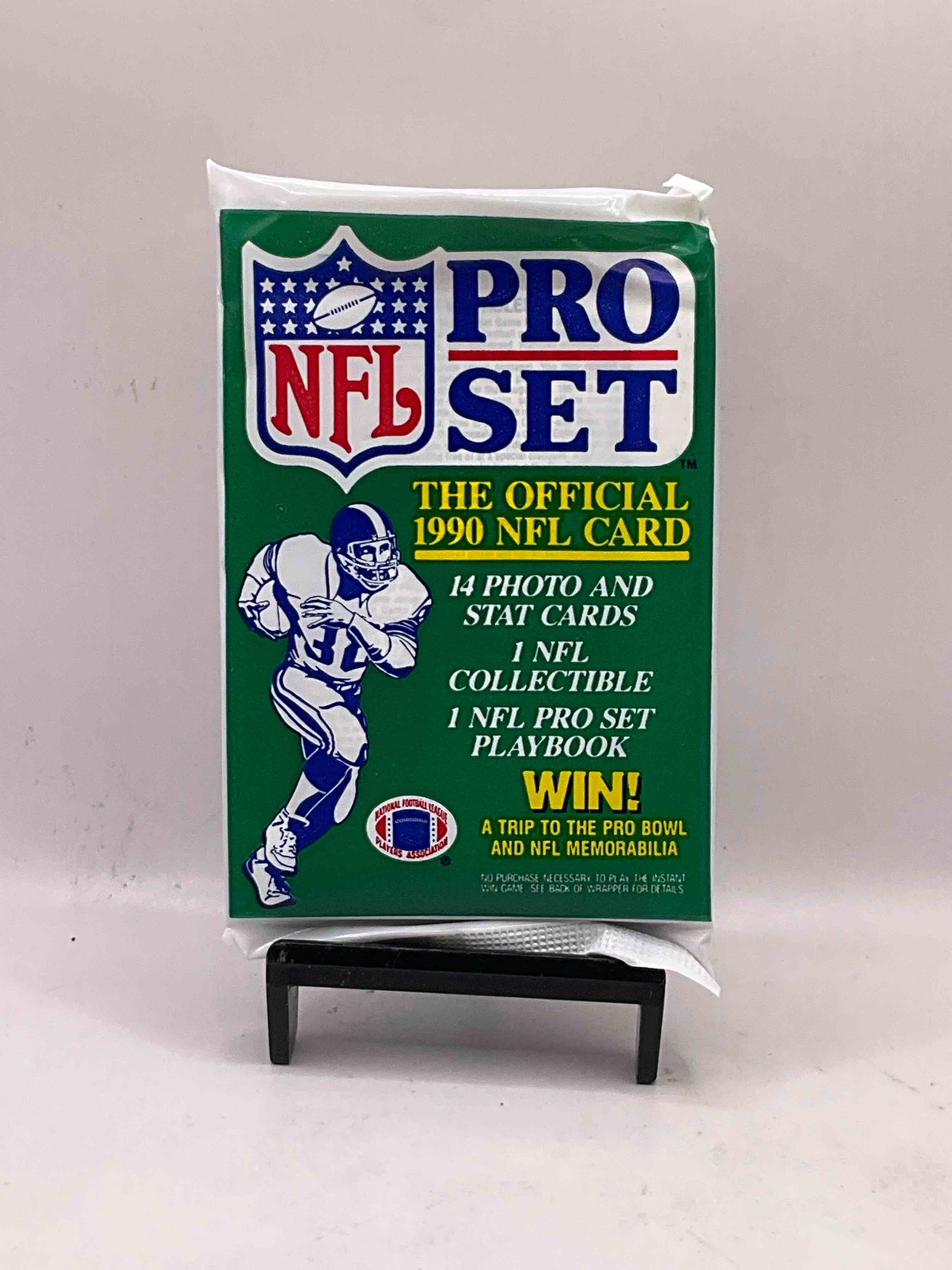 Wow! 1990 Pro Set Football Sealed Card Pack, Direct From Original Retail Case!  Highly Sought After By Collectors As This Year Is Loaded With High Profile Cards! Search For Cards From Barry Sanders, Deion Sanders, Troy Aikman, Michael Irvin & Much More!  Getting Hard To Find!