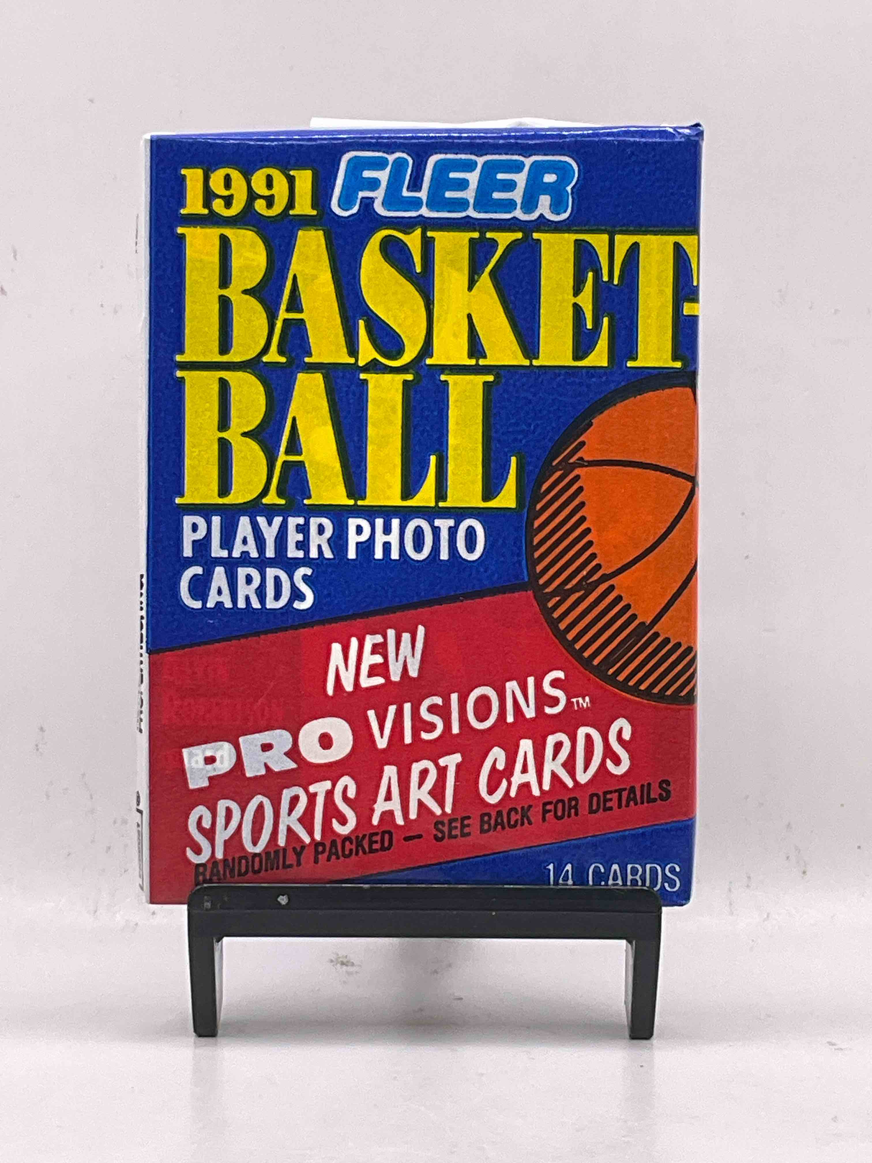 Jordan!? 1991 Fleer NBA Wax Pack, Direct From Original Factory Sealed Retail Case! Search For Valuable Michael Jordan #29 (PSA 10 Value $300), Larry Johnson Rookie & Too Many Valuable Cards To List!