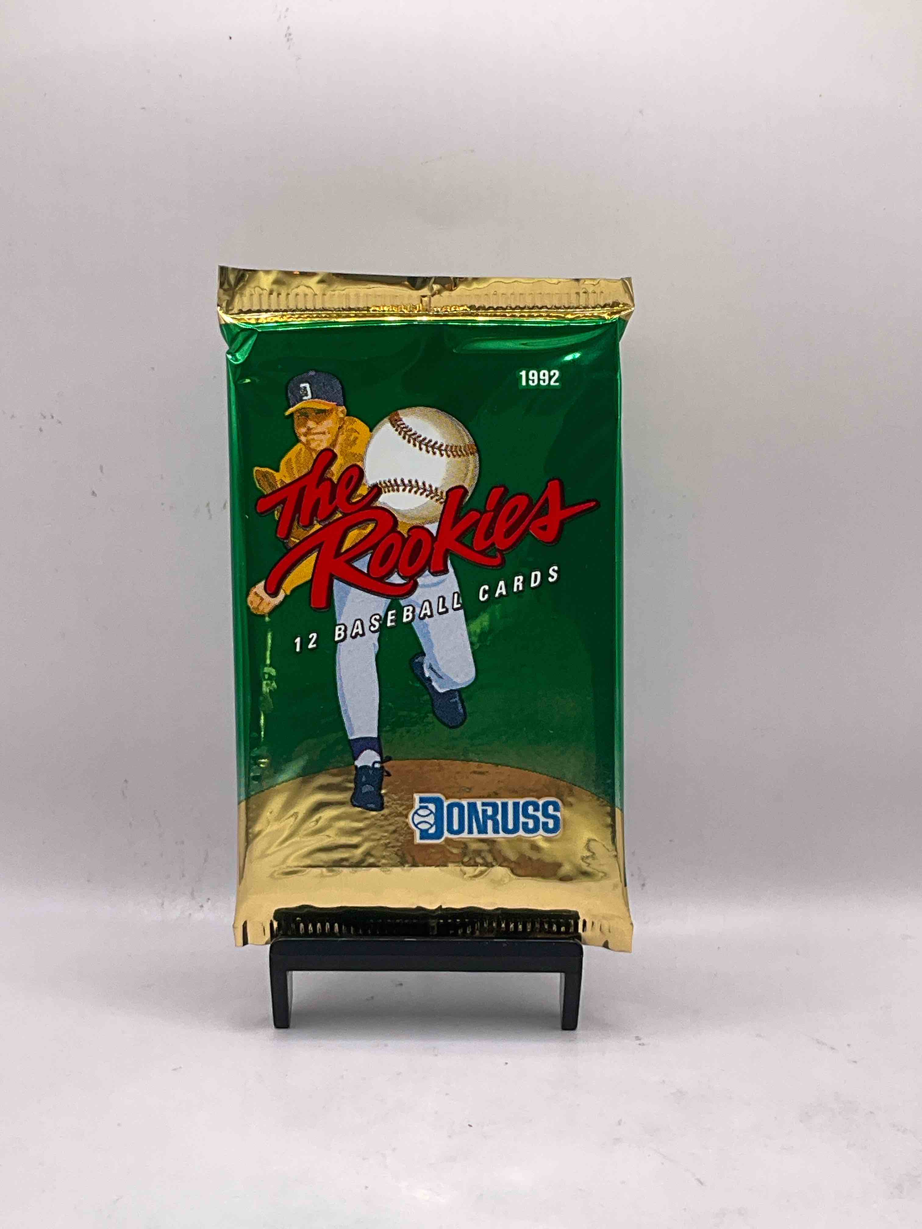 1992 Donruss THE ROOKIES Baseball Sealed Unopened Sports Cards Pack, Direct From Original Retail Case! An Uncommon Find For Sure! Search For Rookie Cards From Pedro Martinez, Manny Ramirez & So Much More! Awesome, Uncommon Sports Memorabilia!