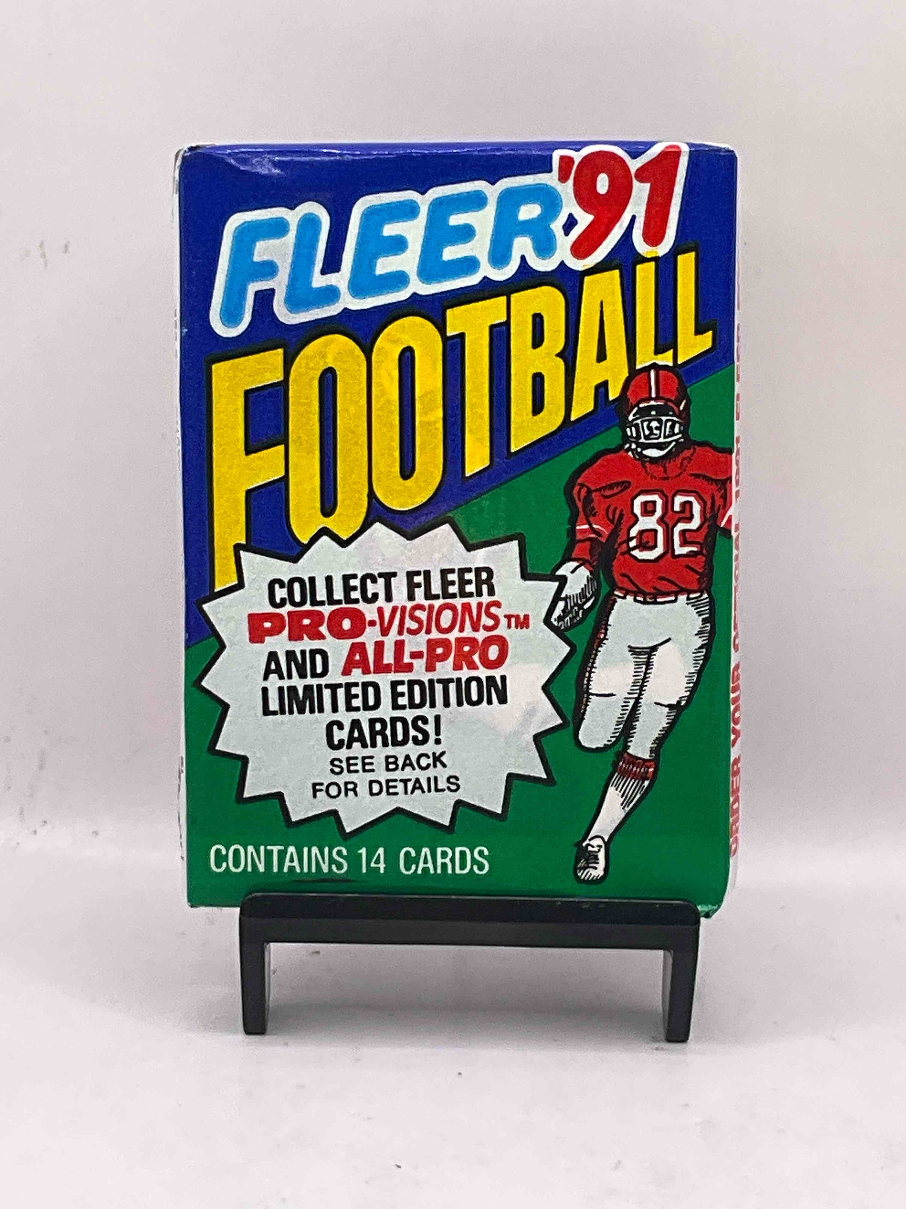 1991 Fleer Football Unopened Card Pack! Search For Valuable Joe Montana & Jerry Rice Cards! Crazy Packs From The Early 90’s!