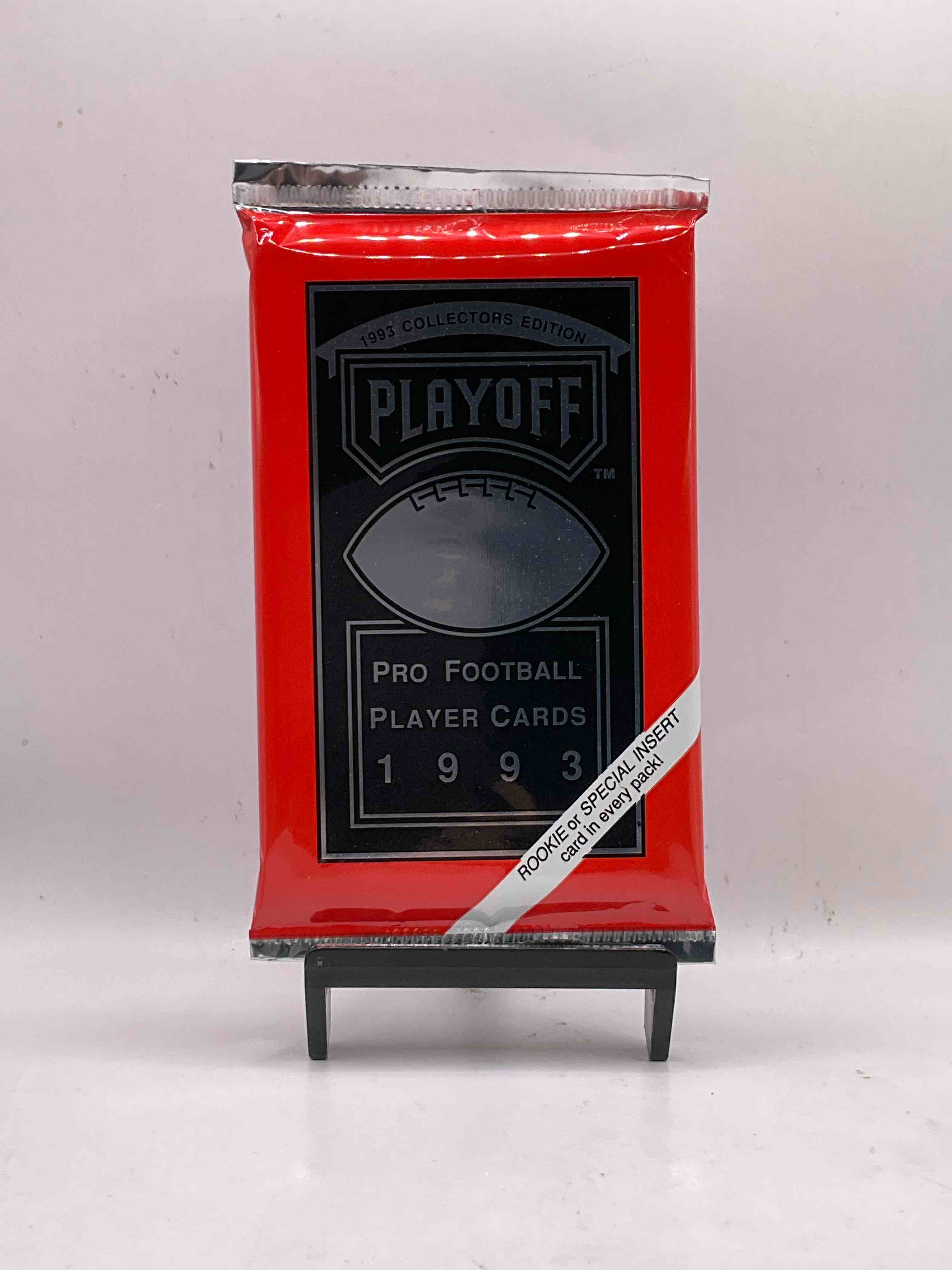Beautiful & Super Rare 1993 Playoff Football Unopened Packs, Direct From Chrome Display Box! These Packs Have At Least One Special Insert Or Rookie In Each Pack! Search For Troy Aikman, Emmitt Smith, Barry Sanders, Jerry Rice & More! 