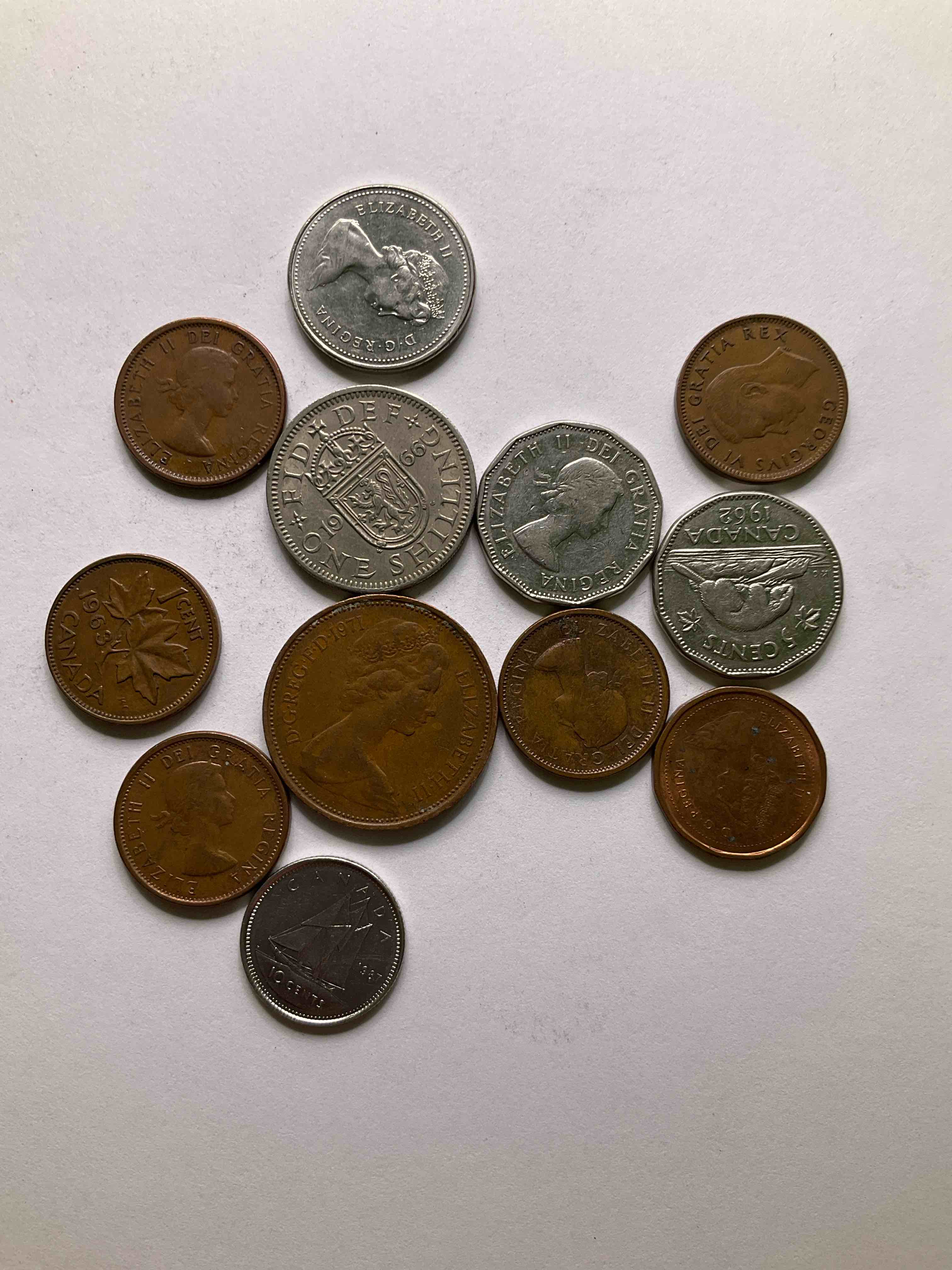 World Coins, Antique & Vintage! Each Lot Is Unique! Many Different Years, Countries, Sizes & Exotic Places. This Cool Collection Of Antique Coins From Around The World Is Loads Of Fun! Have Fun Identifying Each Coin & Country As A Great Educational Tool! A Great Investment Too!