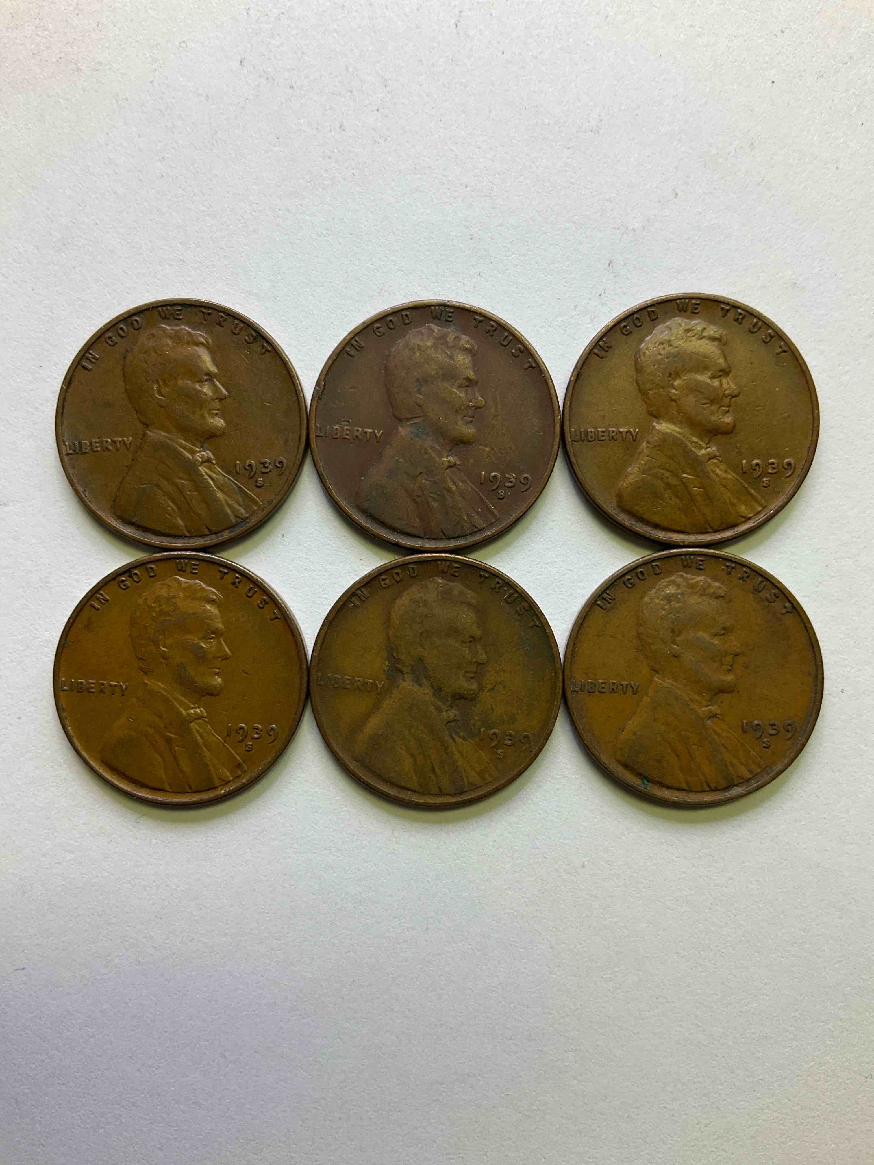 1939 World War Il Pennies! World War Il Started When Germany Invaded Poland in 1939, Here Are Awesome Rare Pieces of World War lI History. Very Hard to Find!