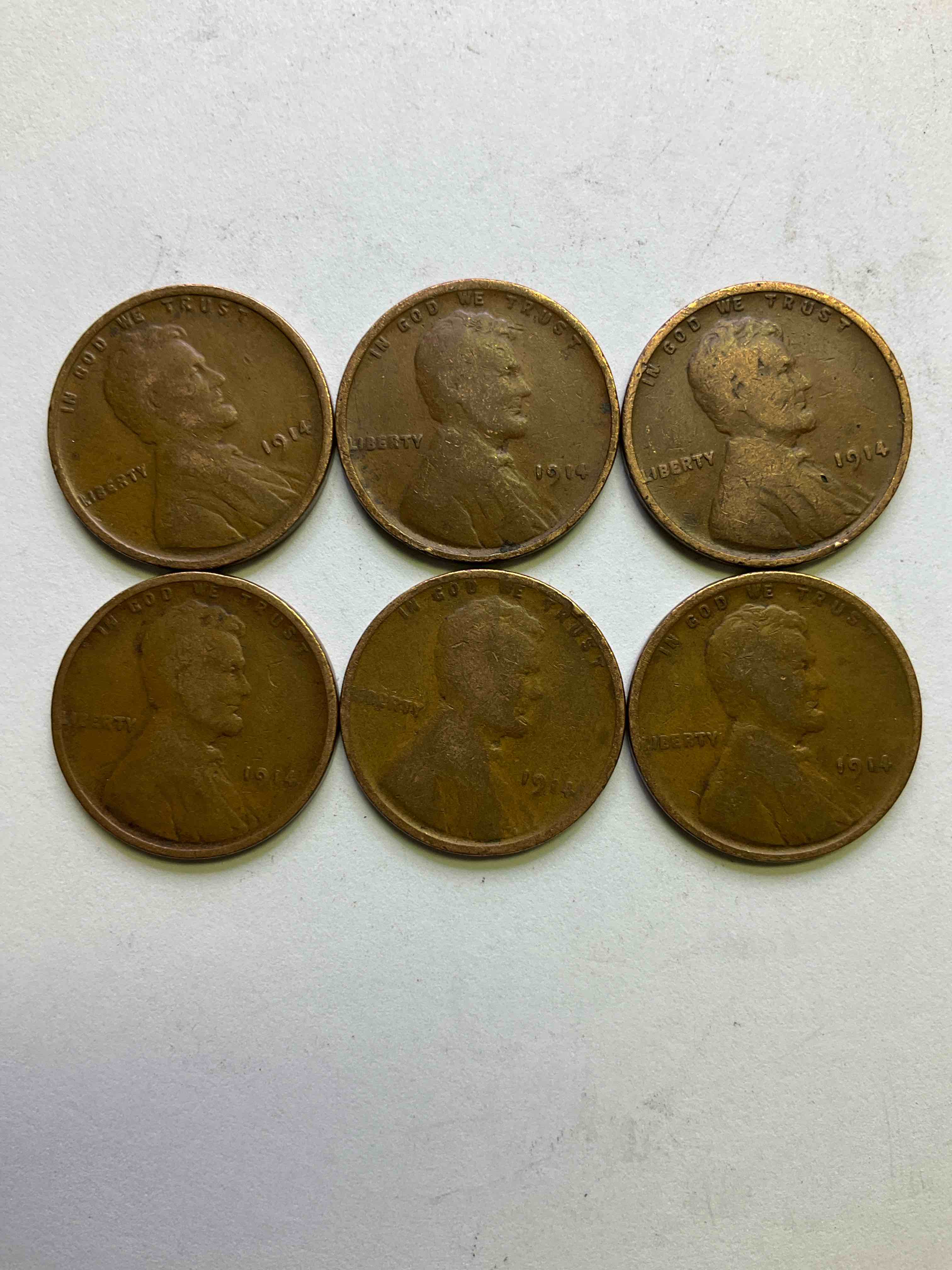 1914 World War One Pennies! 1914 Is A Year The World Would Never Forget, As World War One Started On July 28 Of 1914. These Awesome 1914 Pennies Are True Pieces Of History And Very Hard To Find & Collect! Own Incredible Pieces Of Rare History!
