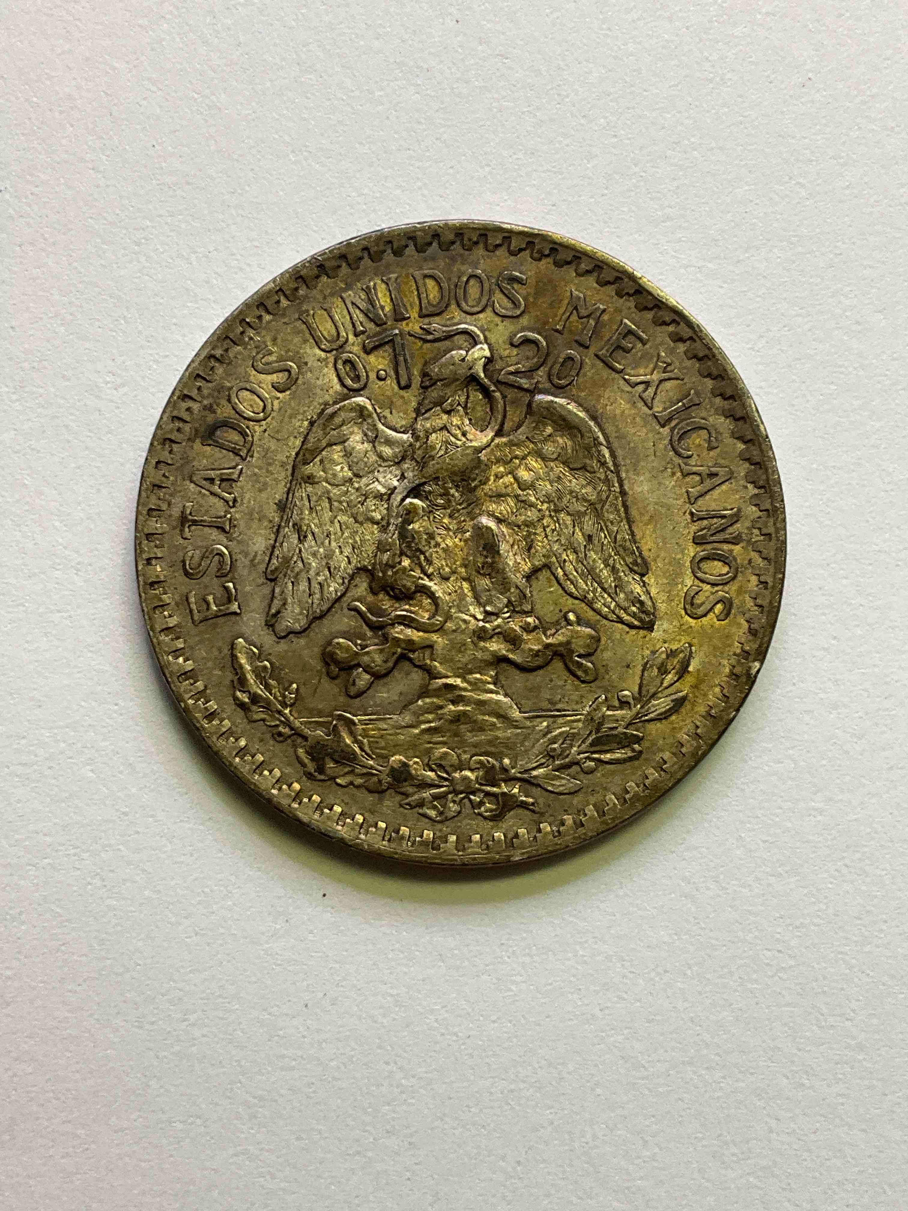 WWII Era Mexican 70% Silver Coins! Check Out The RARE 50 Centavos Mexican WWII Era Silver Coins Minted In .720 Precious Metal, Over 70% Silver! Coins Have A Stunning Design With A Stark .720 Mint. Invest in Silver With These Rare Coins You Are Likely To Never See Again! Great For Coin Collecting & Investing In Precious Metals!